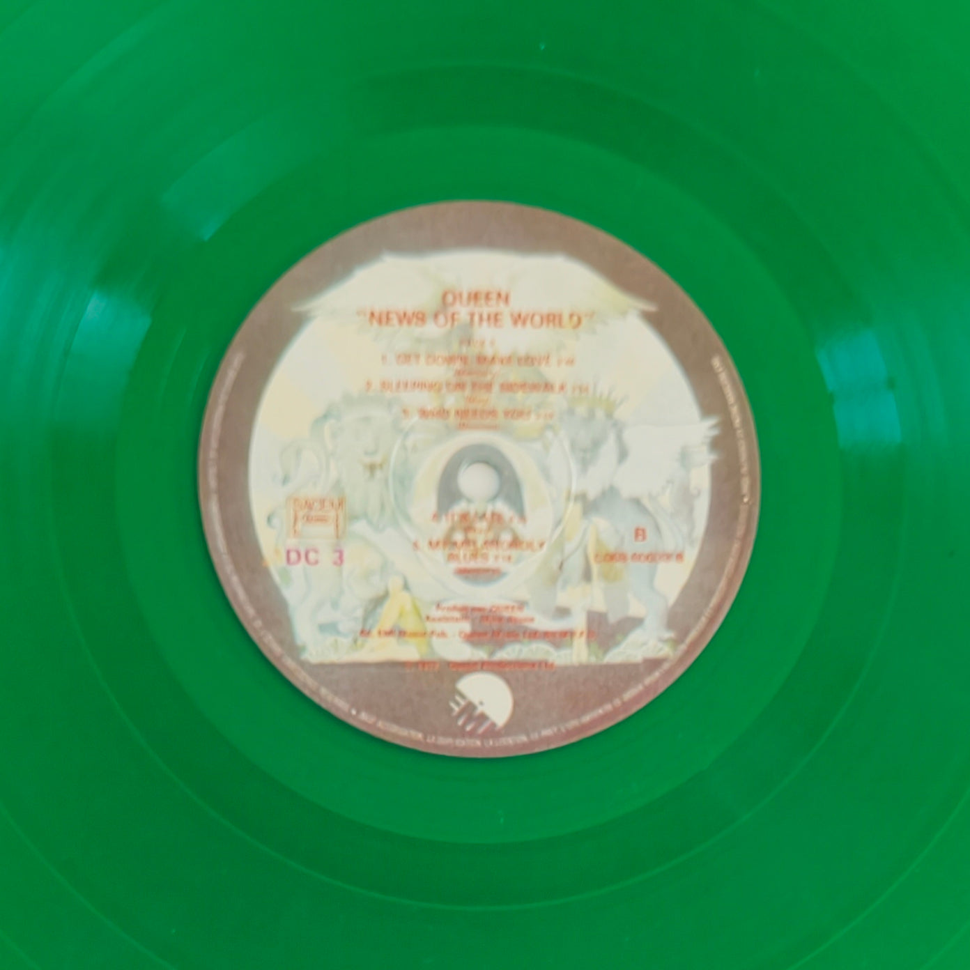 QUEEN - News Of The World (Disque Couleur)