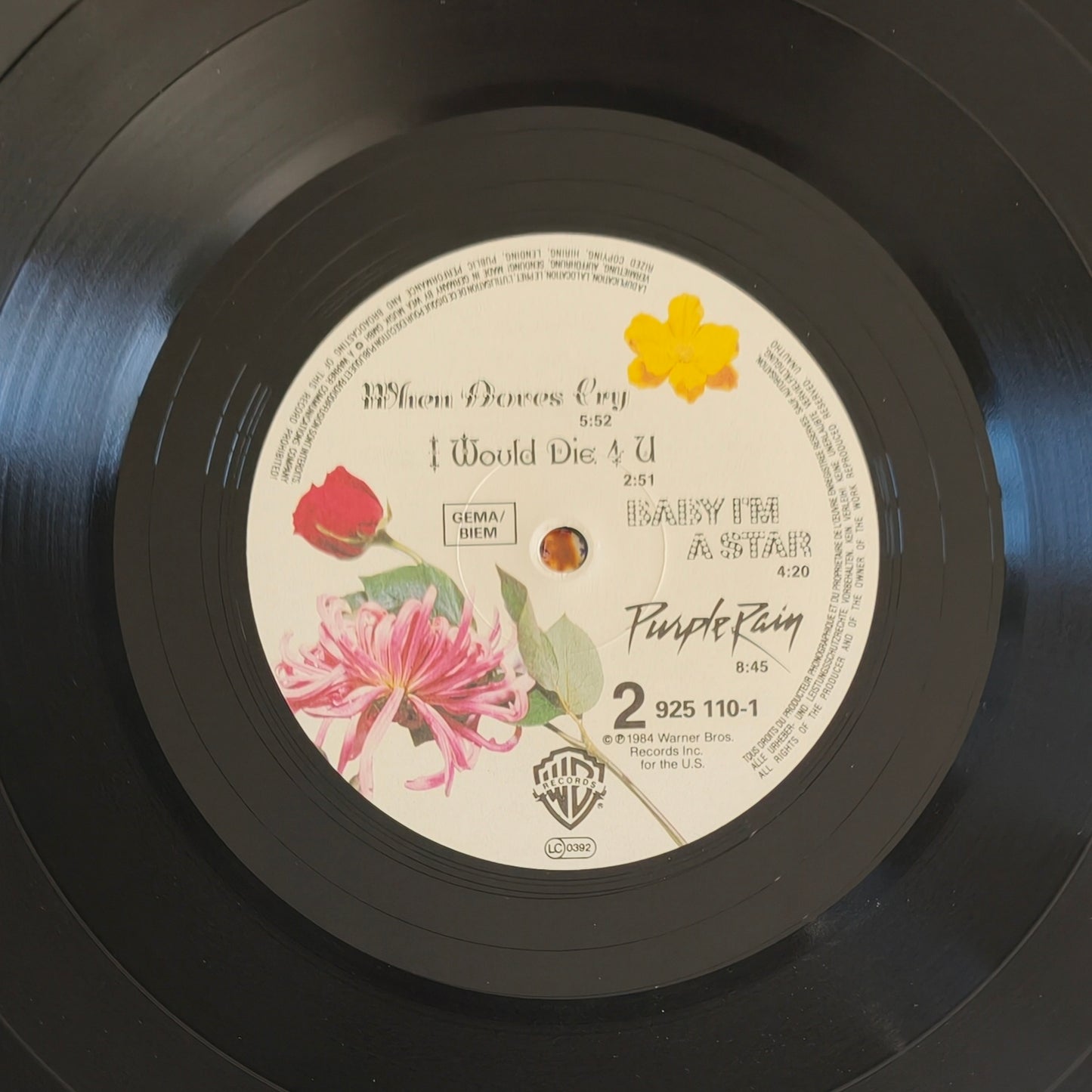 PRINCE & THE REVOLUTION - Purple Rain