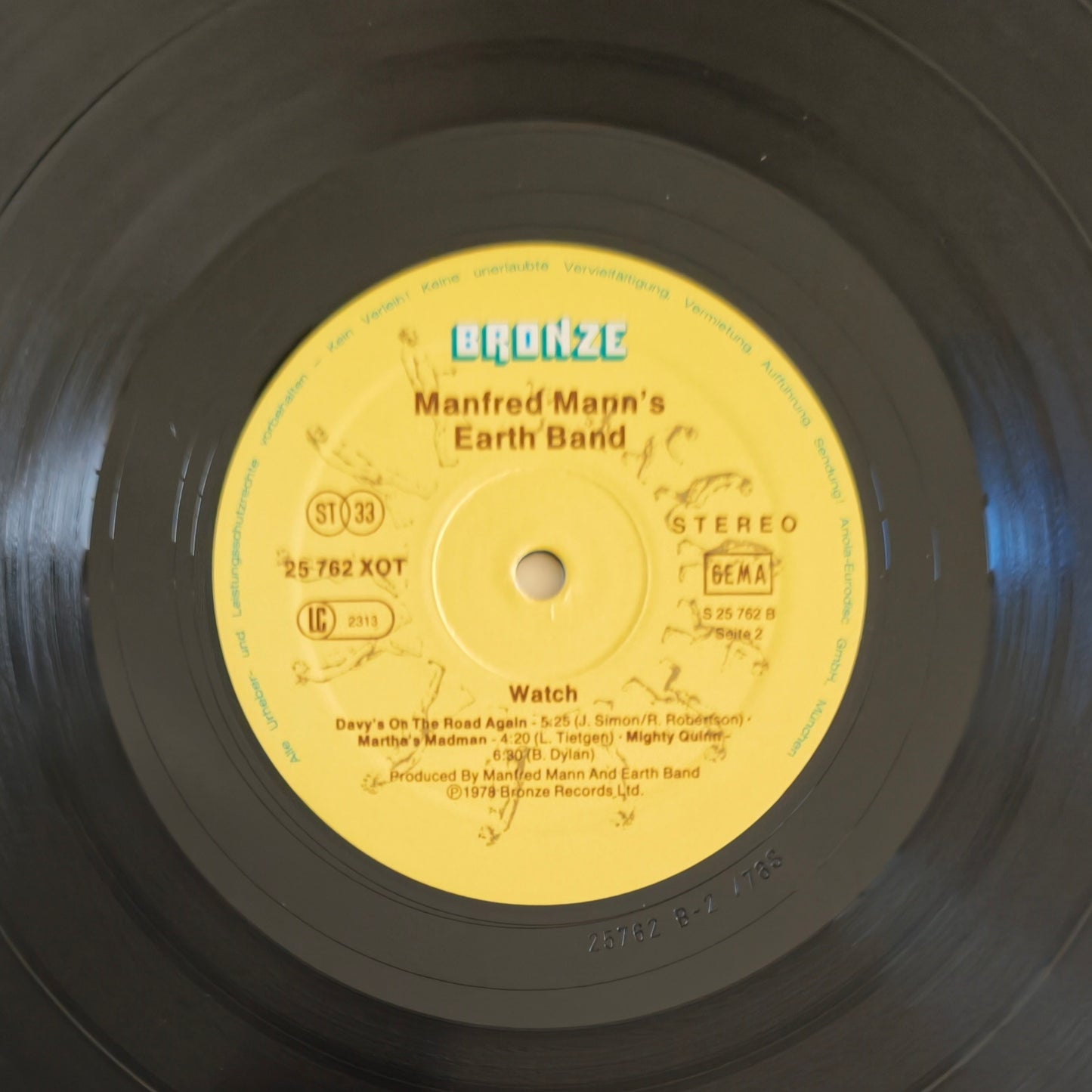 MANFRED MANN'S EARTH BAND - Watch
