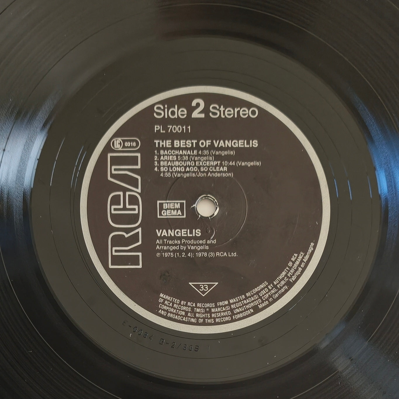 VANGELIS - The Best Of Vangelis