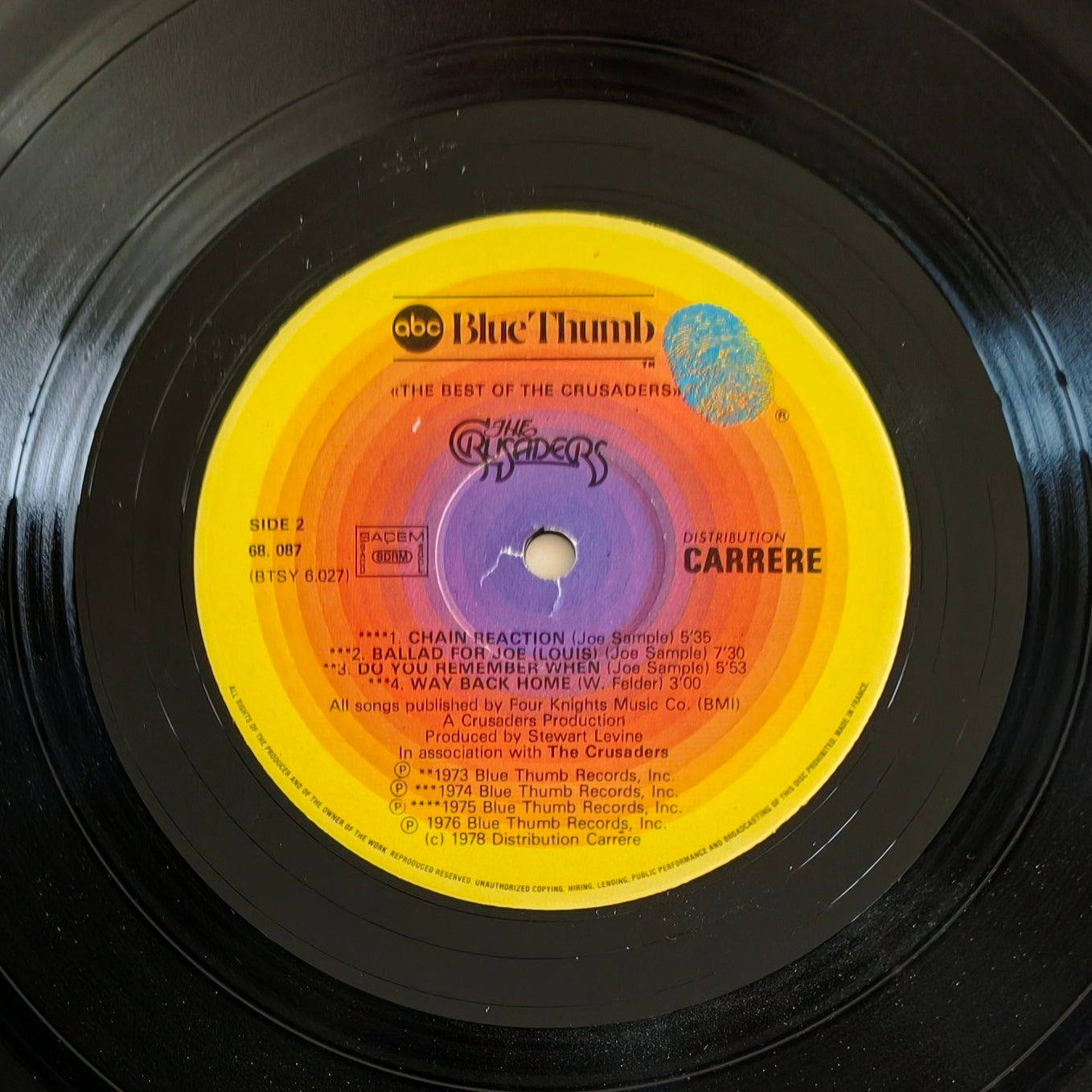 THE CRUSADERS - The Best Of The Crusaders
