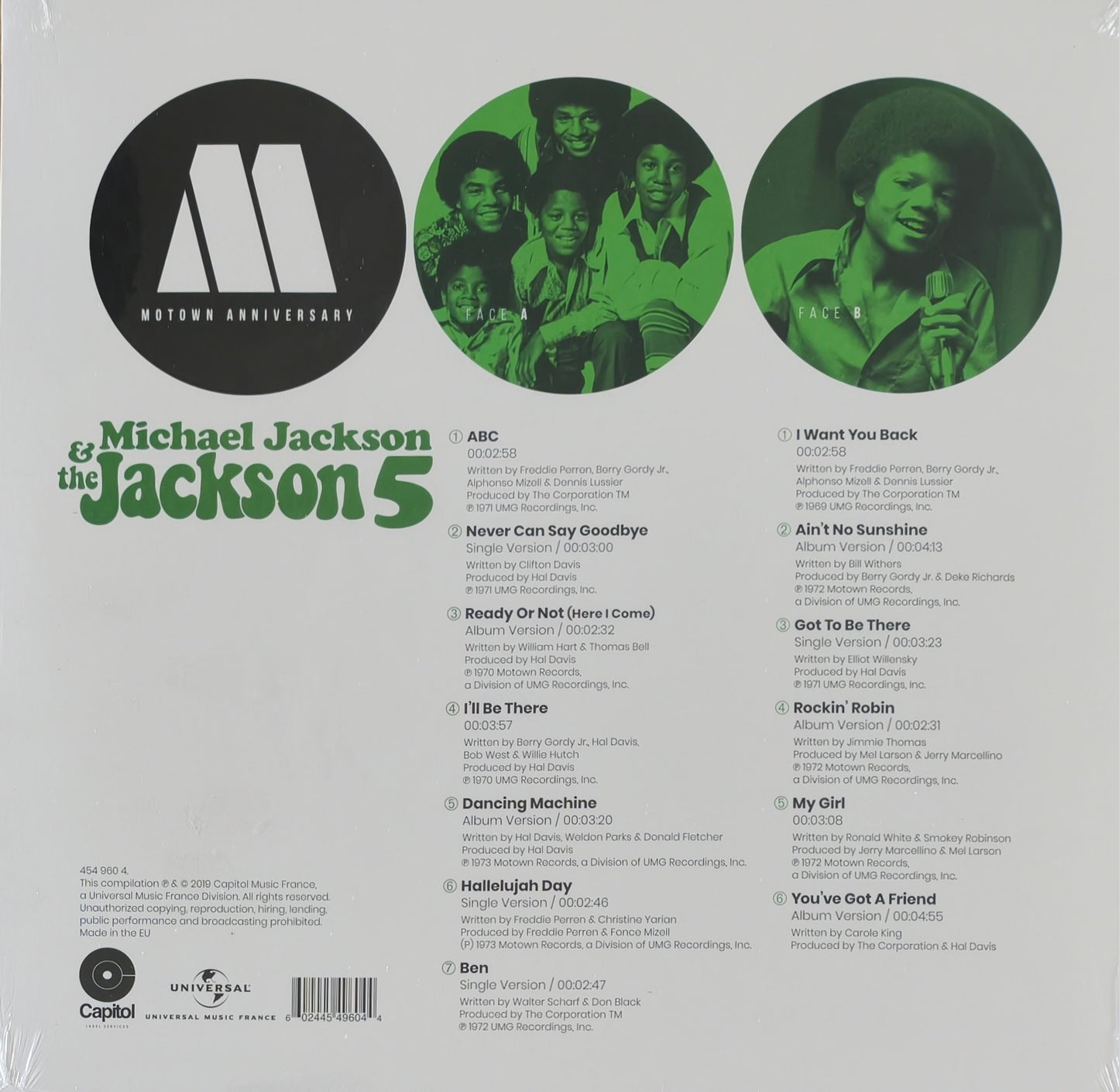 MICHAEL JACKSON & THE JACKSONS 5 - Motown Anniversary