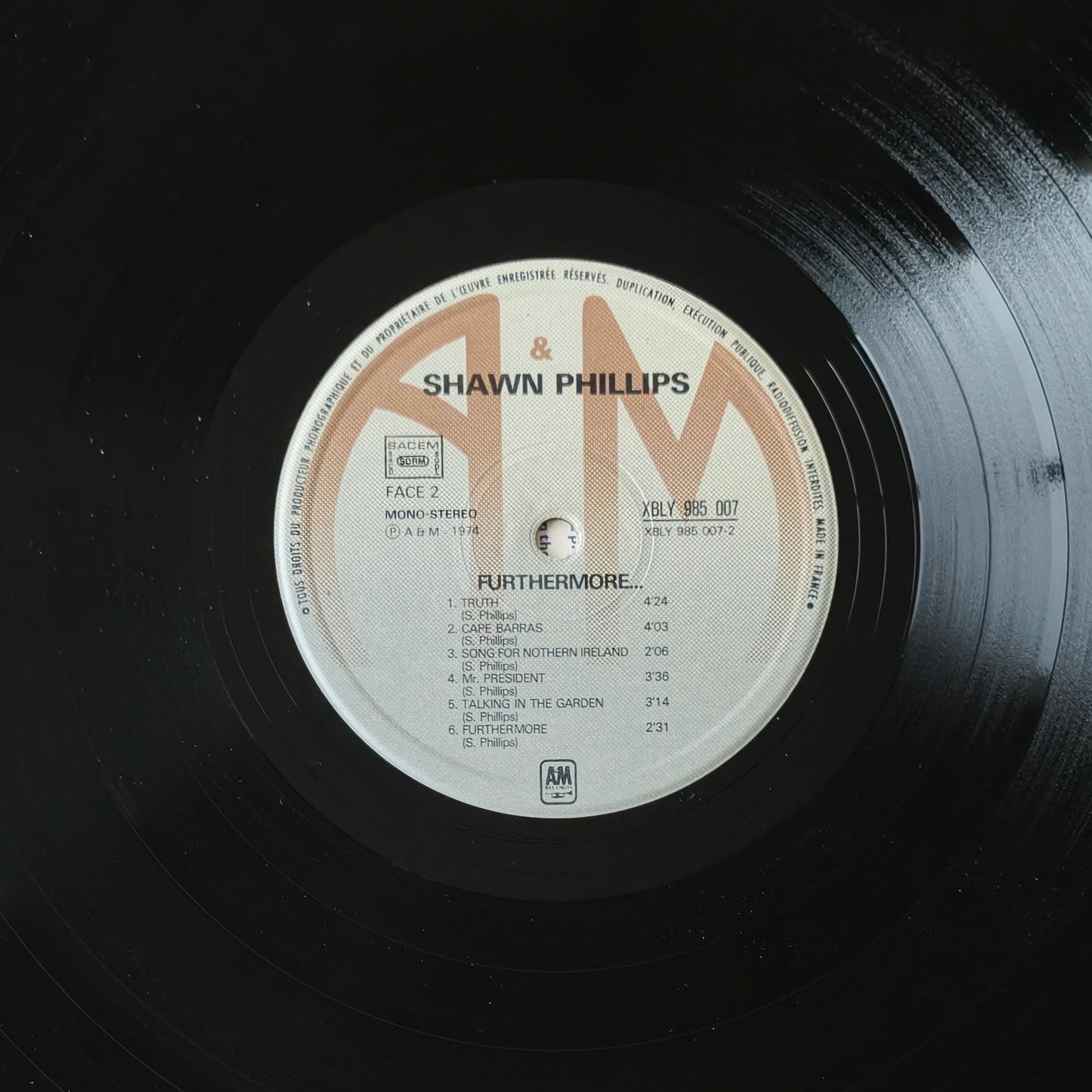SHAWN PHILLIPS - Furthermore...