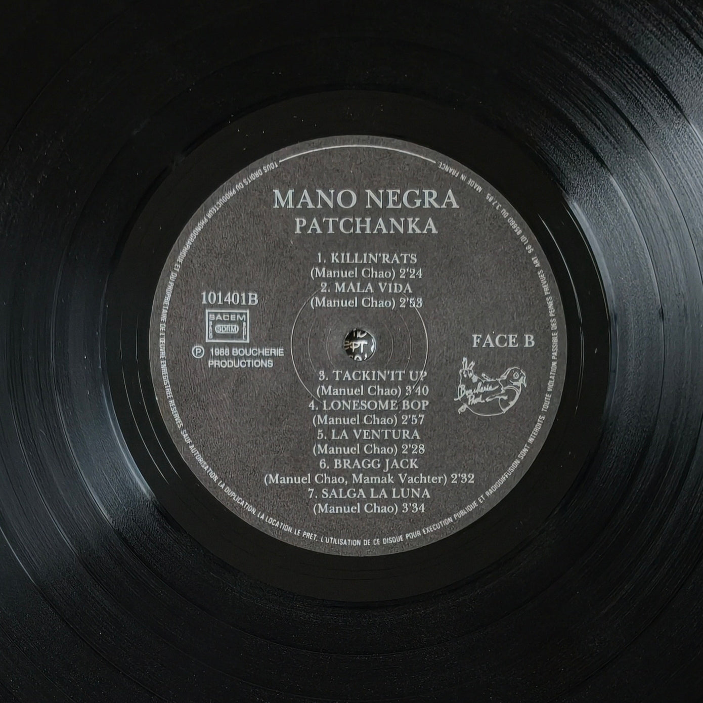 MANO NEGRA - Patchanka