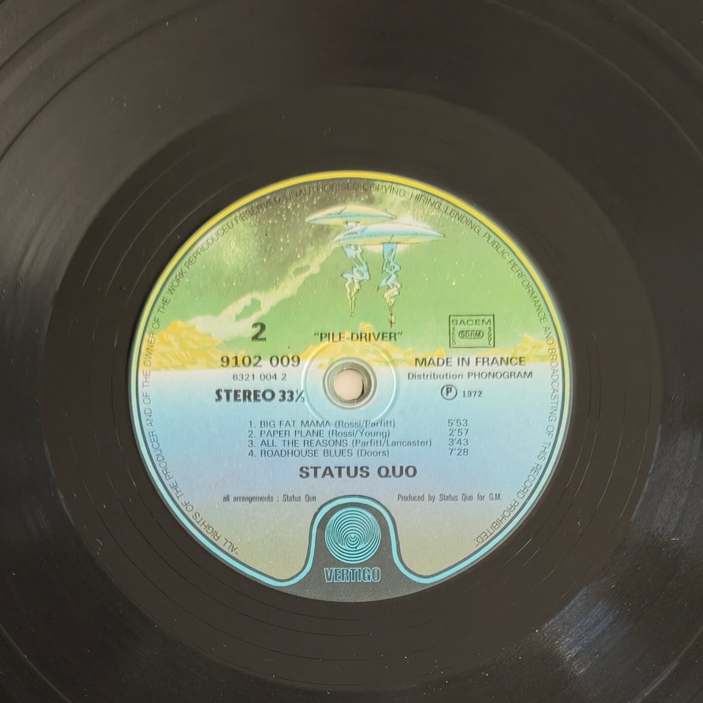 STATUS QUO - Piledriver
