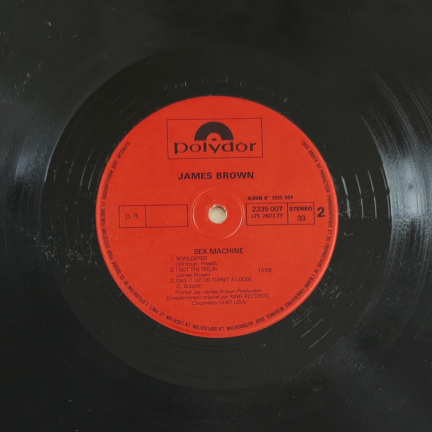 JAMES BROWN - Sex Machine