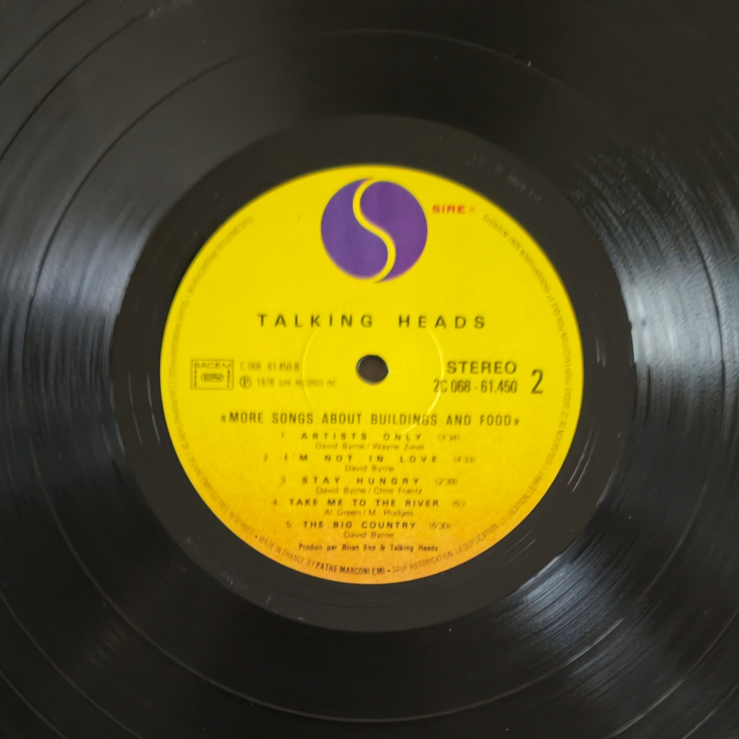 TALKING HEADS - More Songs About Buildings And Food