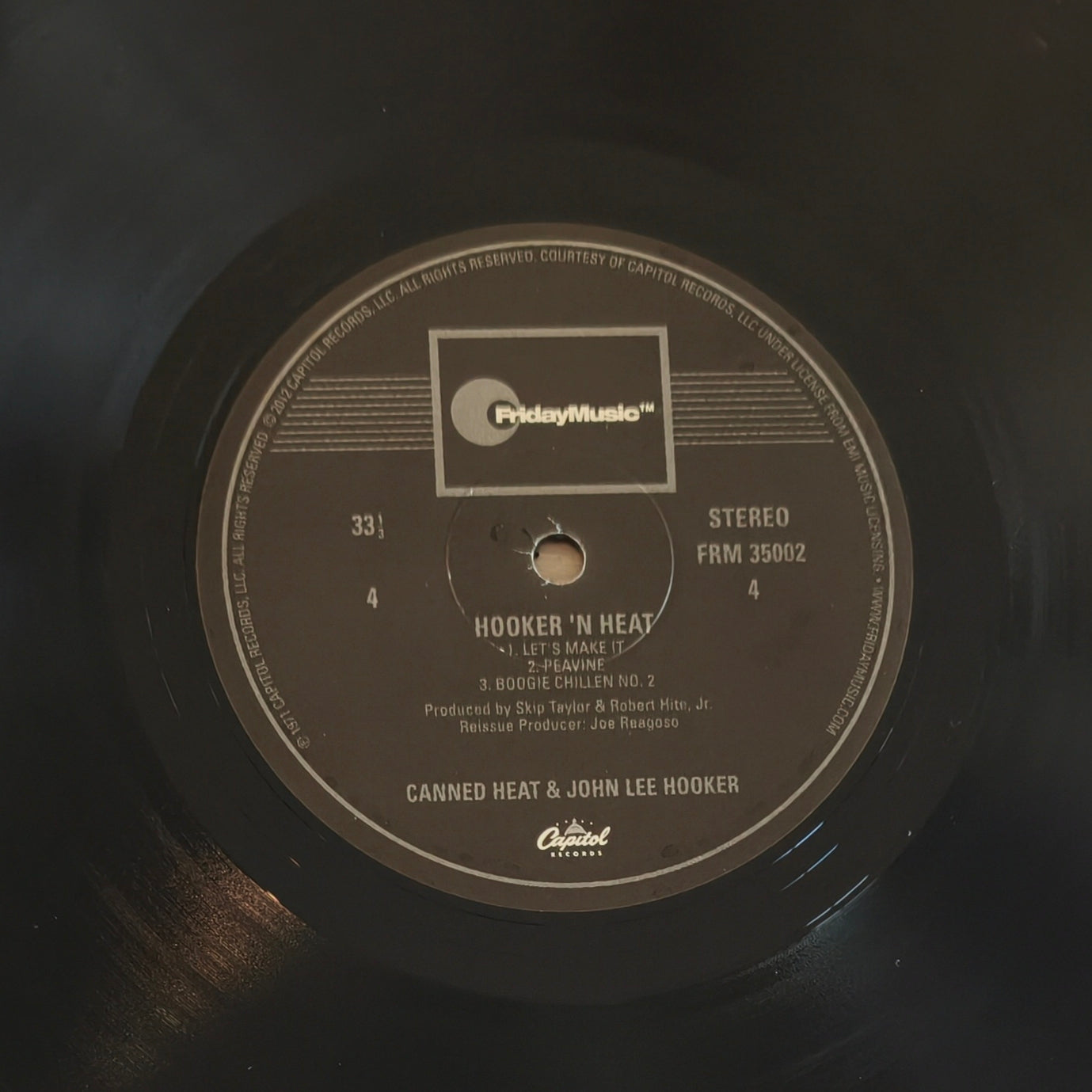 CANNED HEAT & JOHN LEE HOOKER - Hooker 'N' Heat (Pressage US 2012)