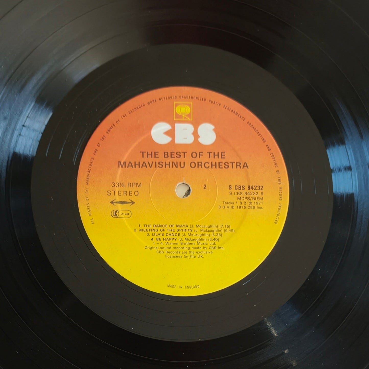 MAHAVISHNU ORCHESTRA - The Best Of The Mahavishnu Orchestra