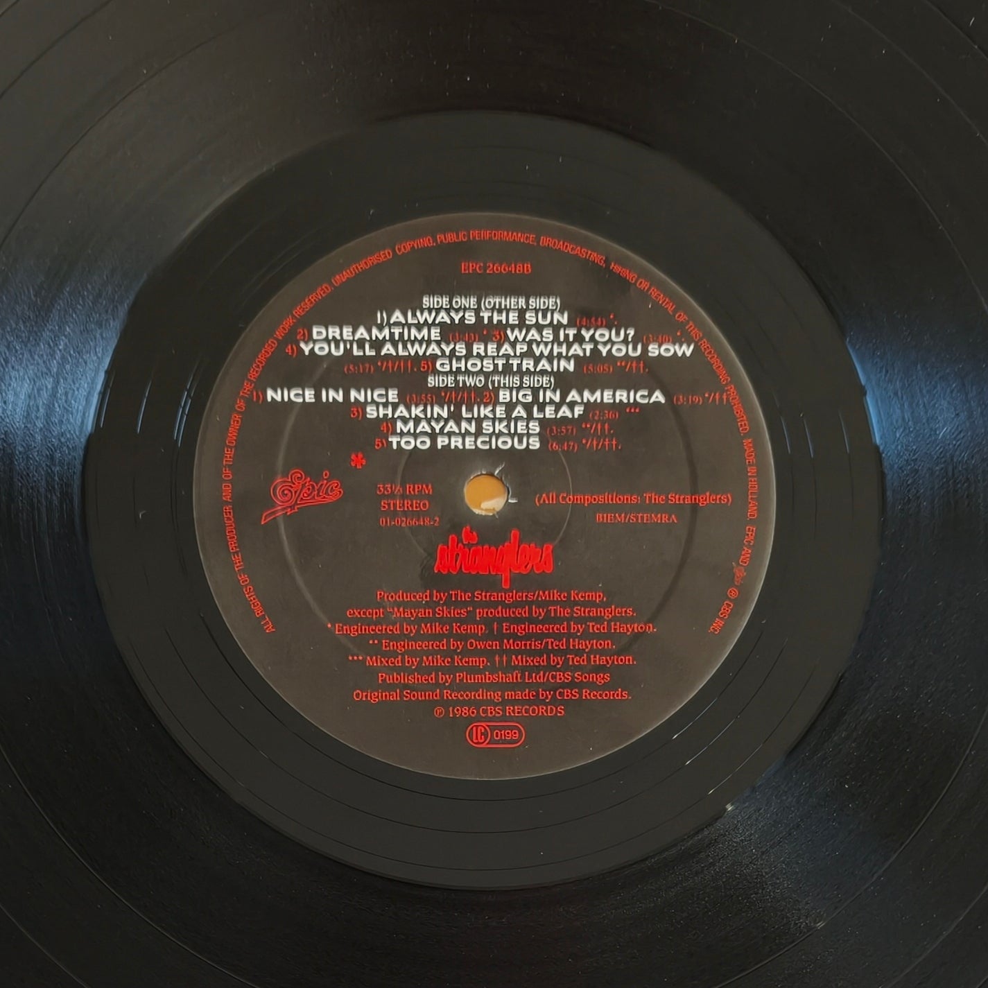 THE STRANGLERS - Dreamtime