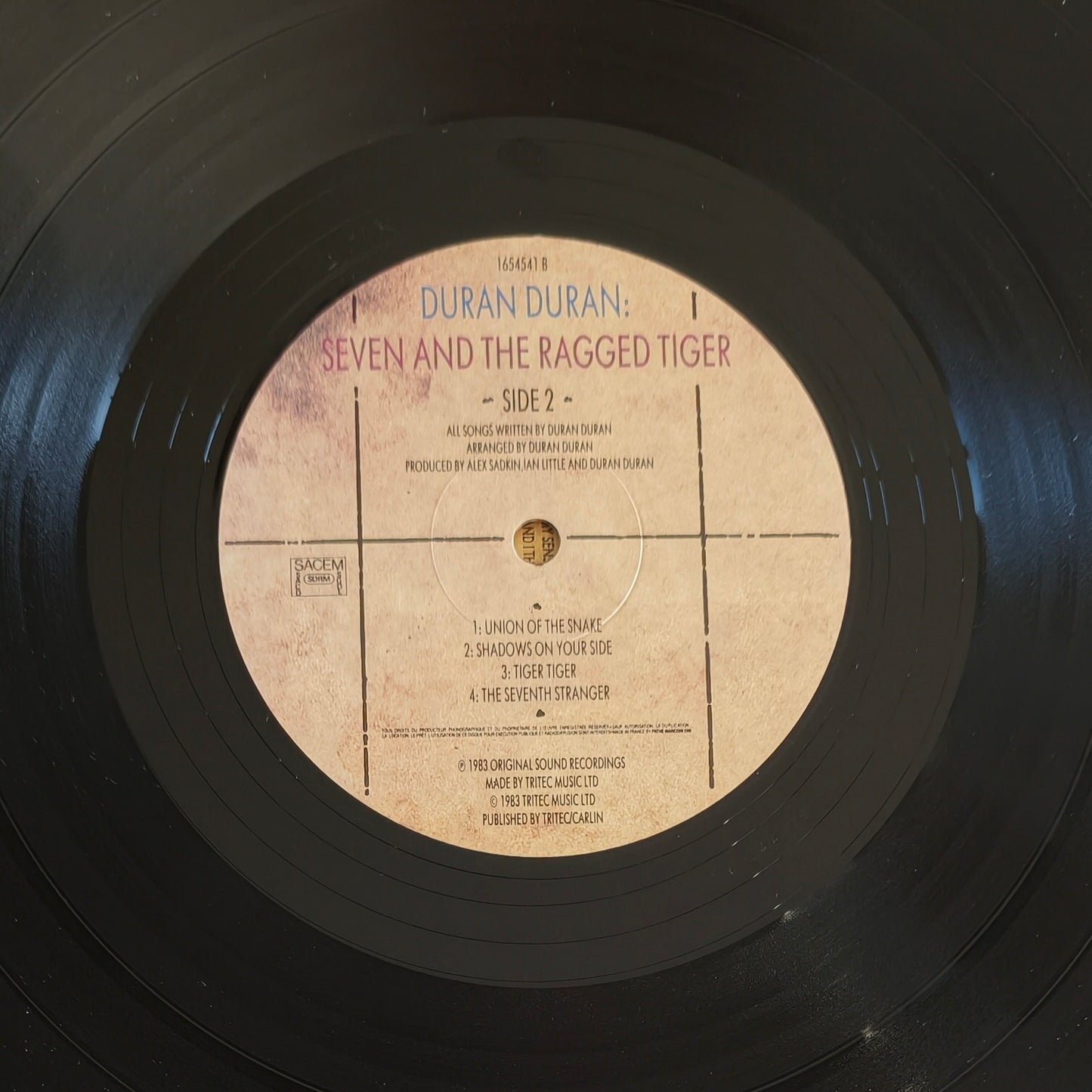 DURAN DURAN - Seven And The Ragged Tiger