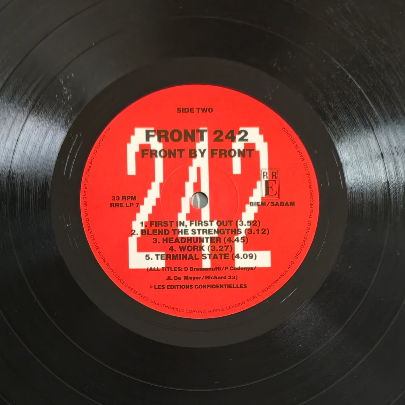 FRONT 242 - Front By Front