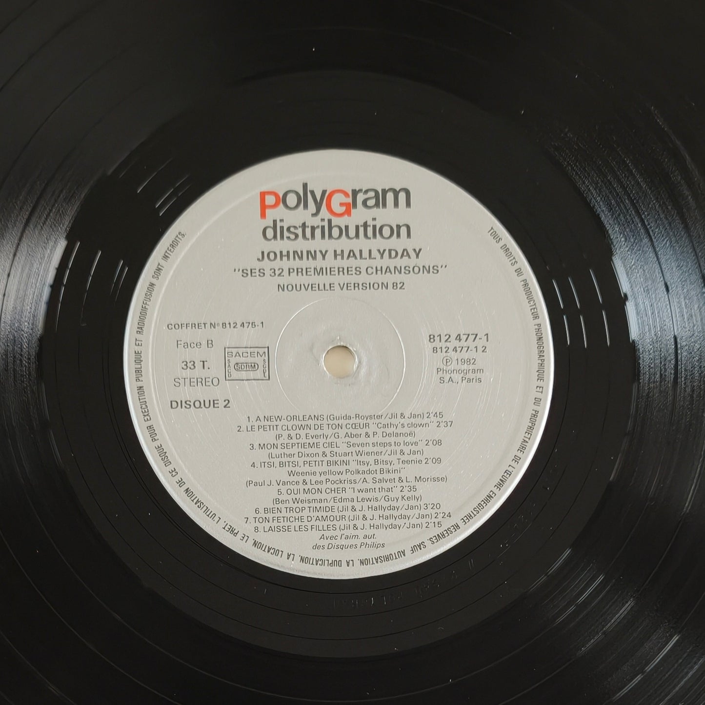 JOHNNY HALLYDAY - Hallyday Story - Ses 32 Premières Chansons