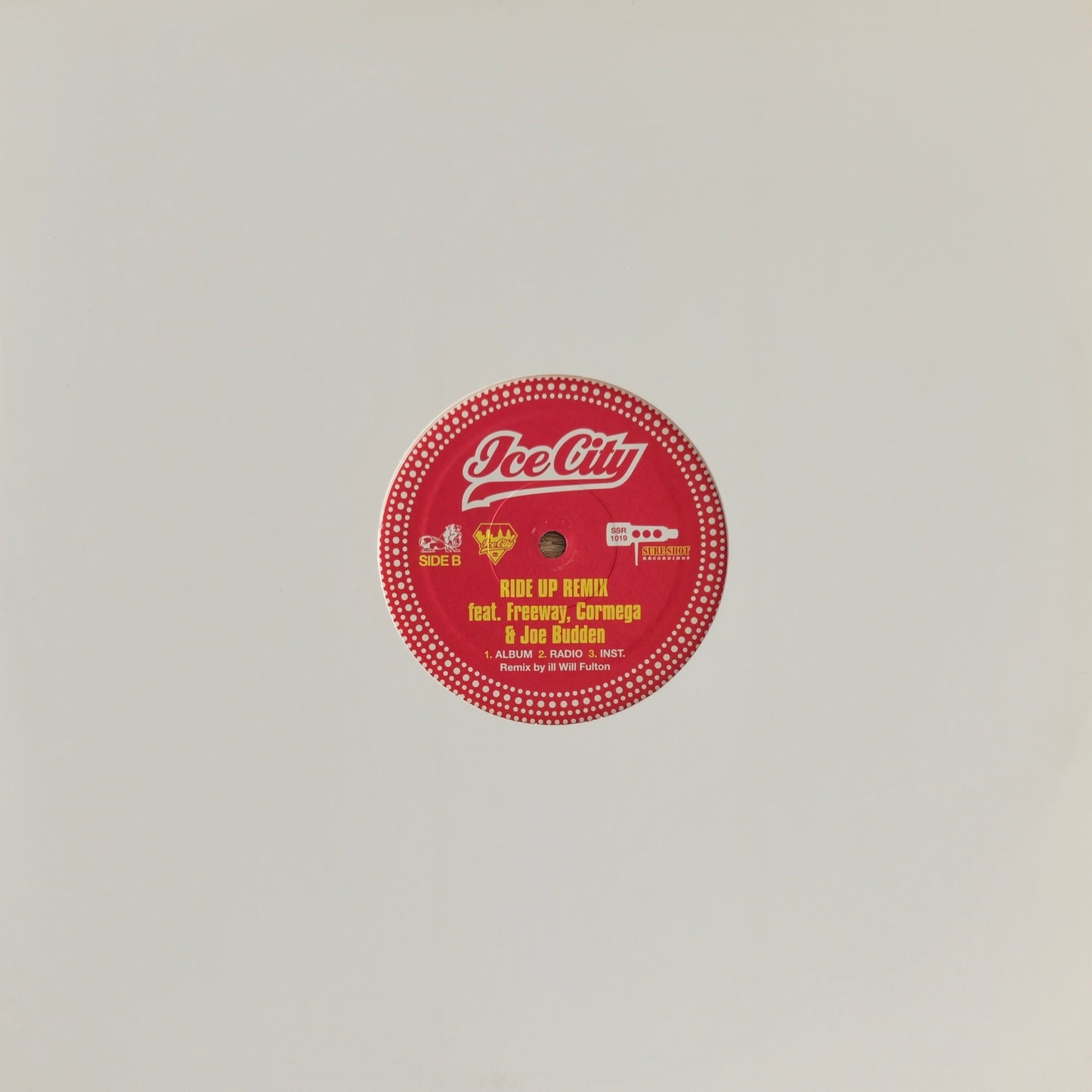 ICE CITY - I'll Take Ya Lady / Ride Up Remix