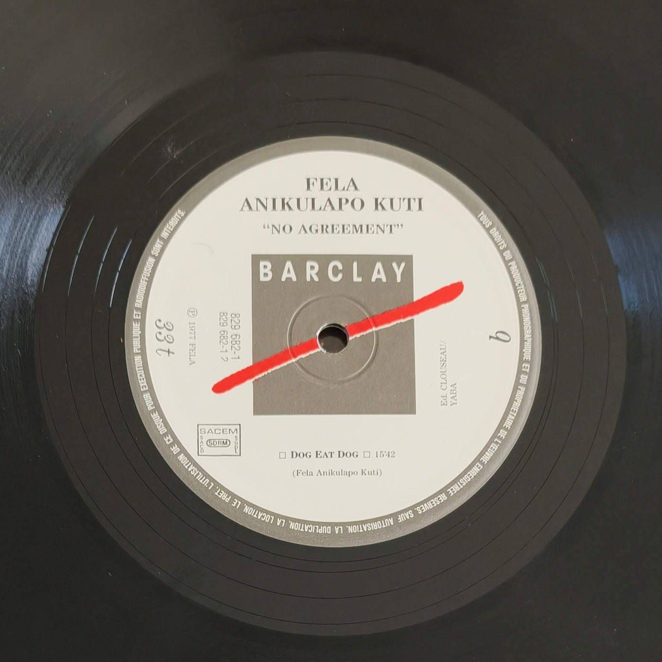 FELA ANIKULAPO KUTI AND AFRIKA 70 - No Agreement