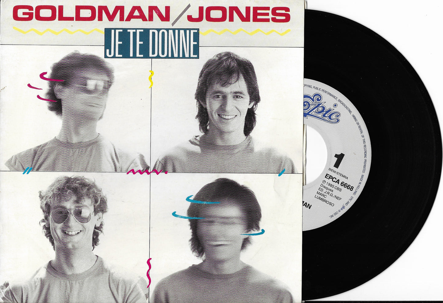 JEAN JACQUES GOLDMAN - Je te donne