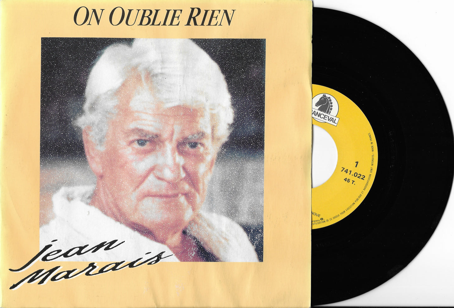 JEAN MARAIS - On Oublie Rien