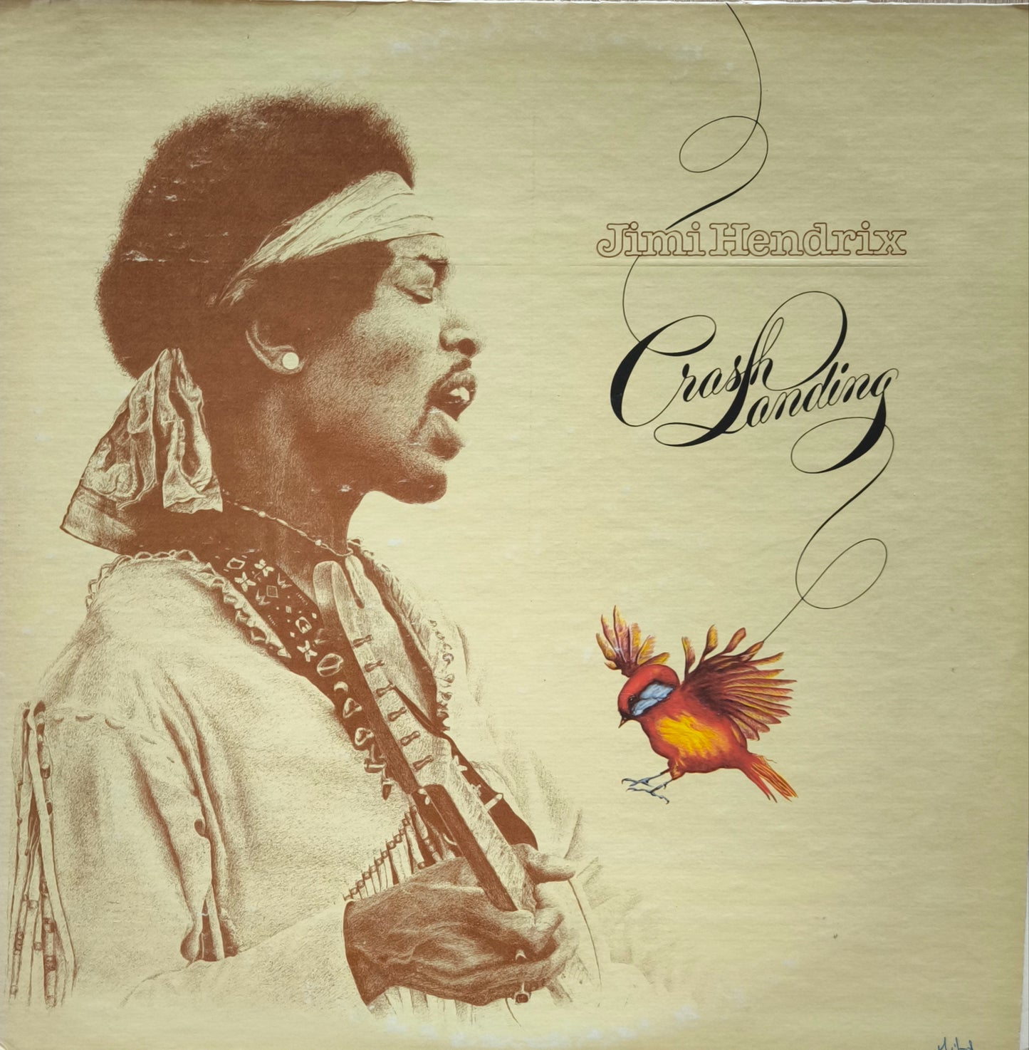 JIMI HENDRIX - Crash Landing (pressage US 1975)