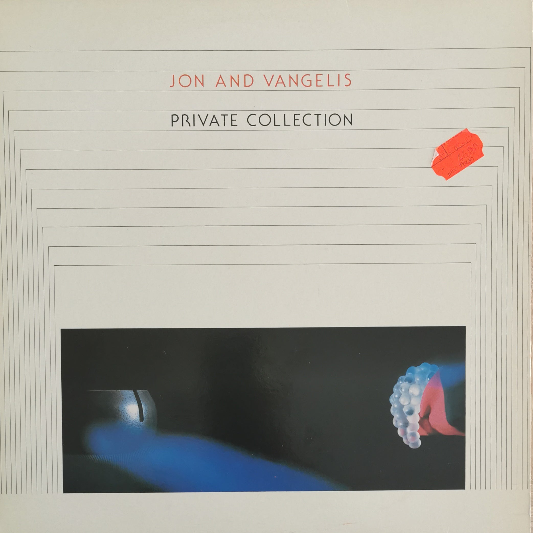 Disque Vinyle 33 tours Occasion JON & VANGELIS Private Collection