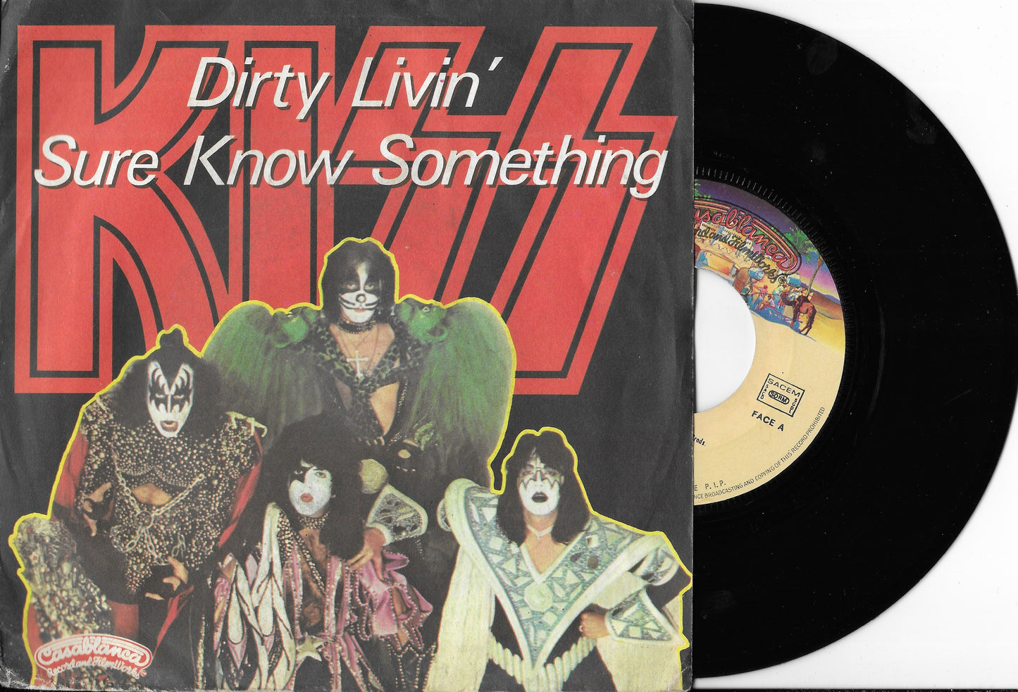 KISS - Dirty Livin' / Sure Know Something