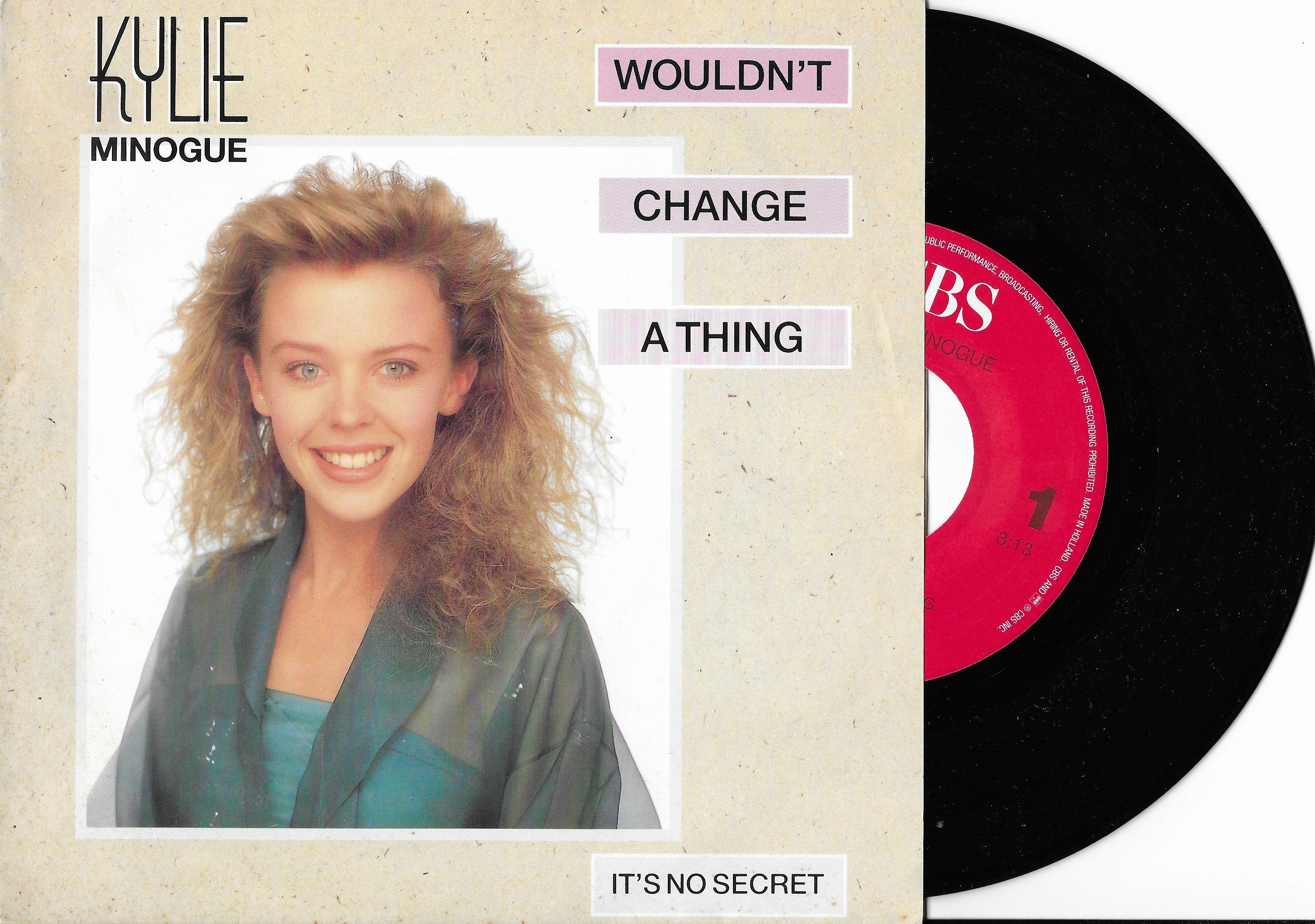 Disque Vinyle 45 tours Occasion - KYLIE MINOGUE - Wouldn't
