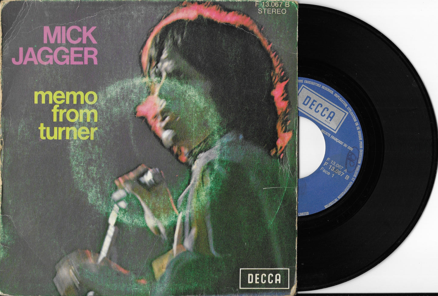 MICK JAGGER - Memo From Turner