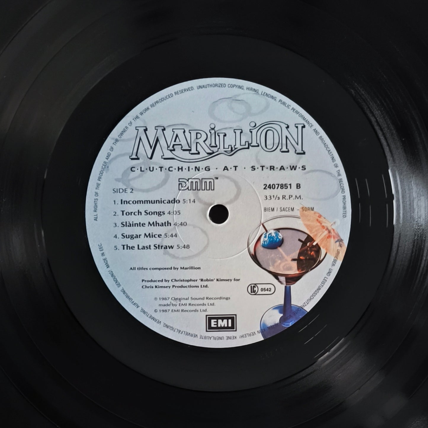 MARILLION - Clutching At Straws