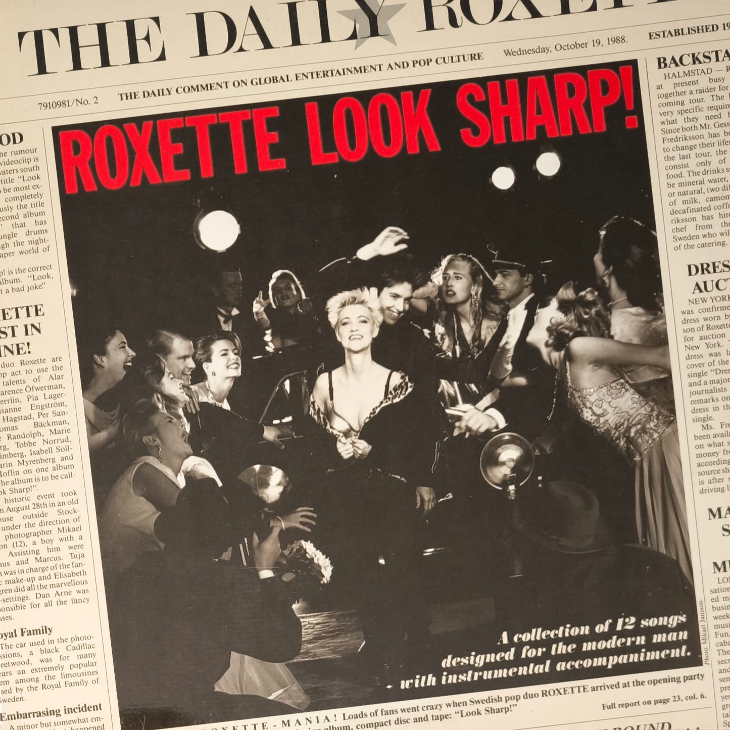 ROXETTE - Look Sharp!