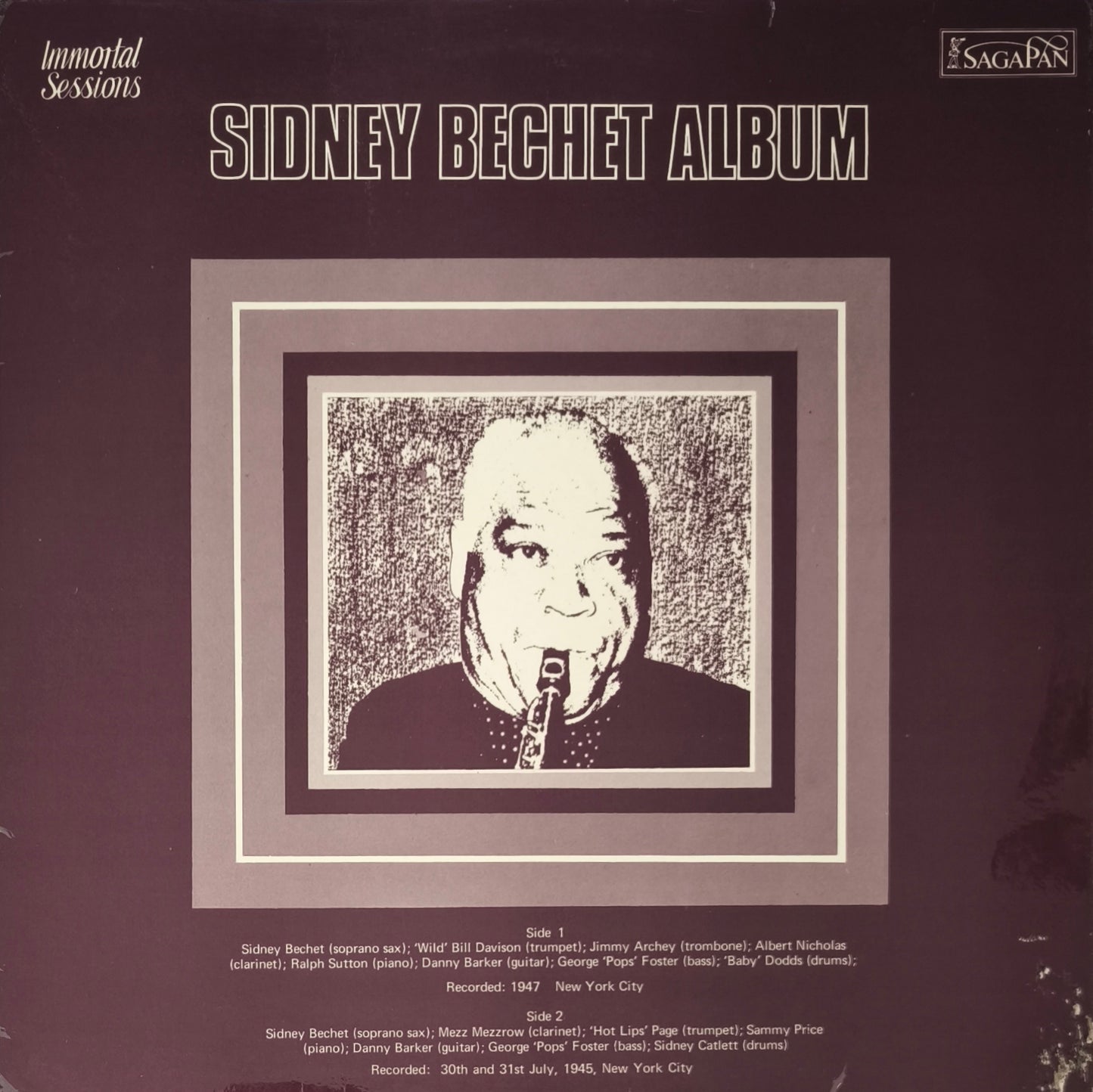 SIDNEY BECHET - Sidney Bechet Album