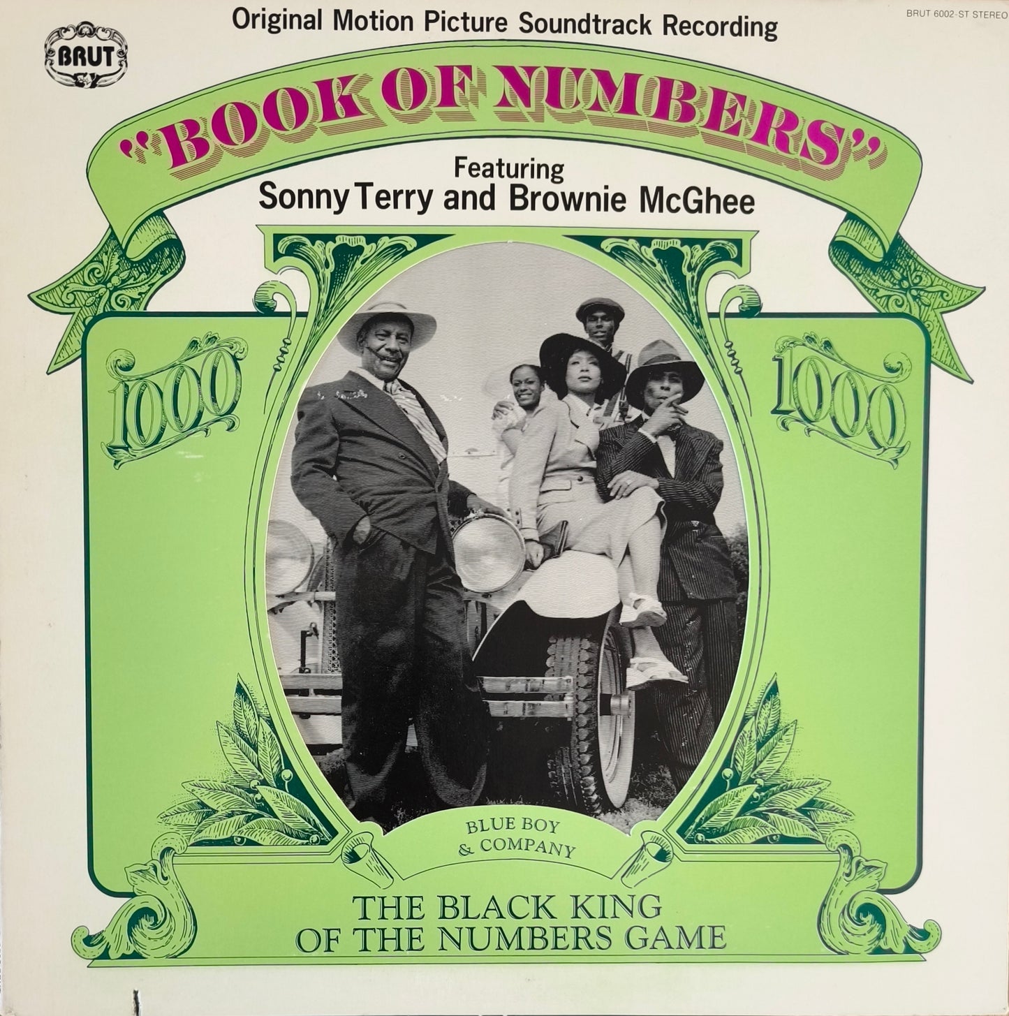 SONNY TERRY & BROWNIE McGHEE - Book Of Numbers (Original Motion Picture Soundtrack Recording)