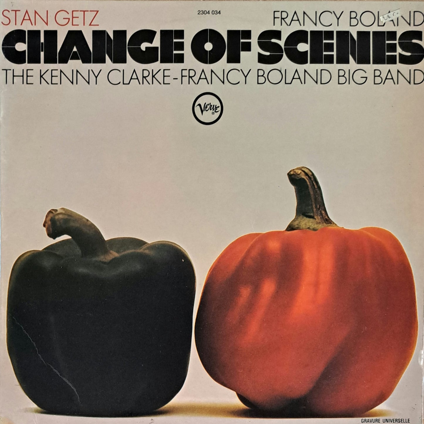 STAN GETZ, FRANCY BOLAND, THE KENNY CLARKE FRANCY BOLAND BIG BAND - Change Of Scenes