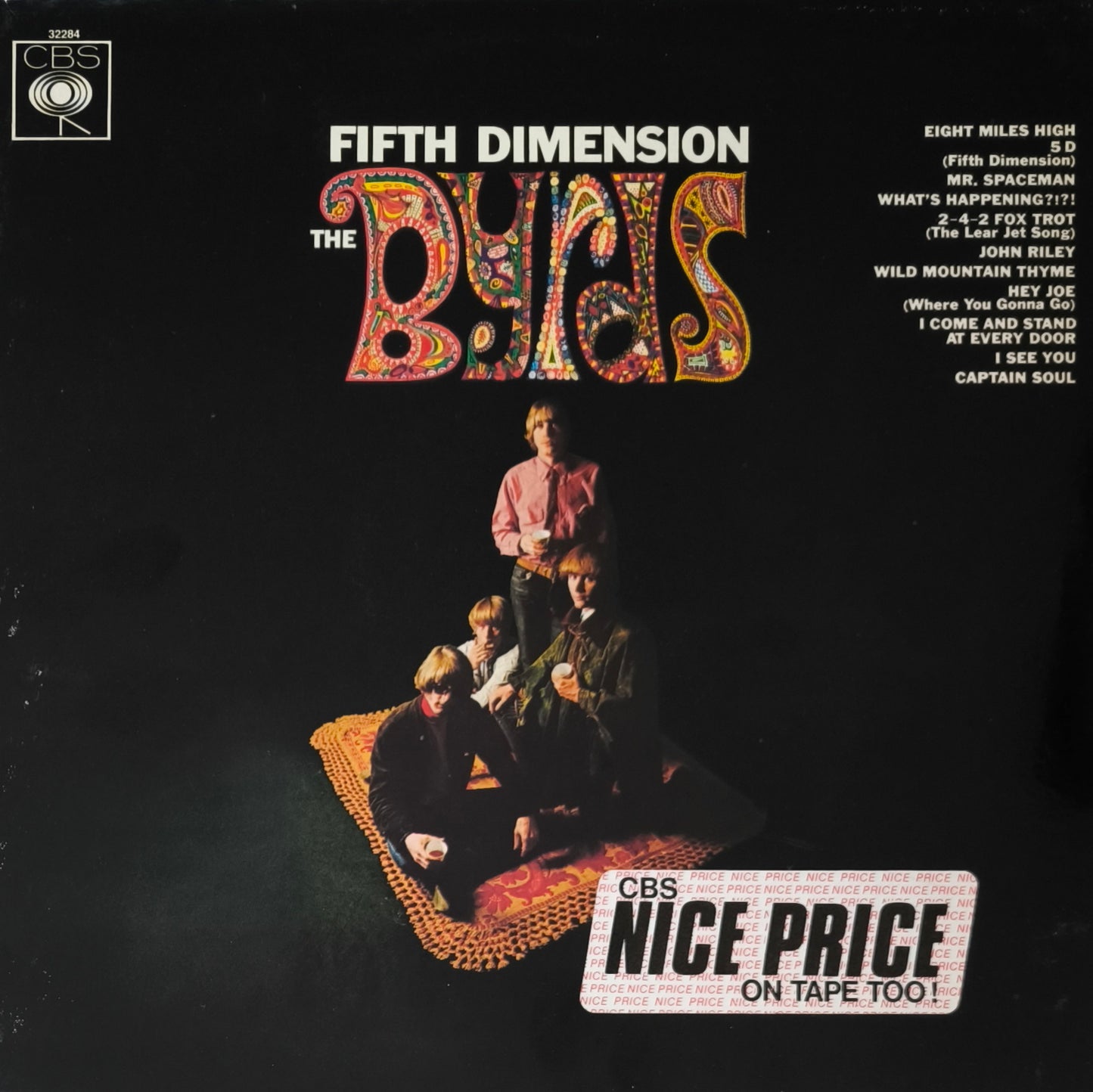 THE BYRDS - Fifth Dimension (pressage UK)