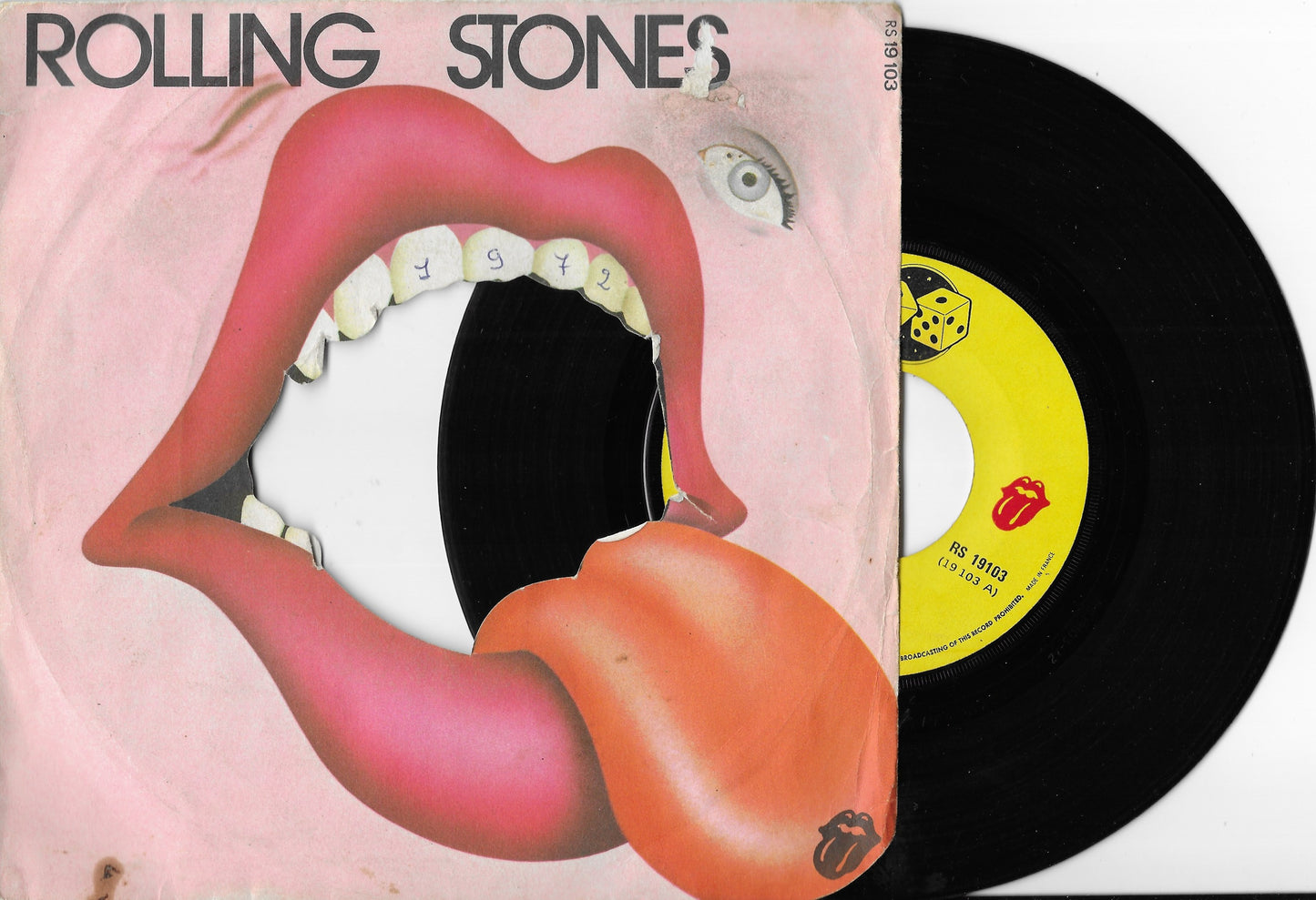 THE ROLLING STONES - Tumbling Dice / Sweet Black Angel