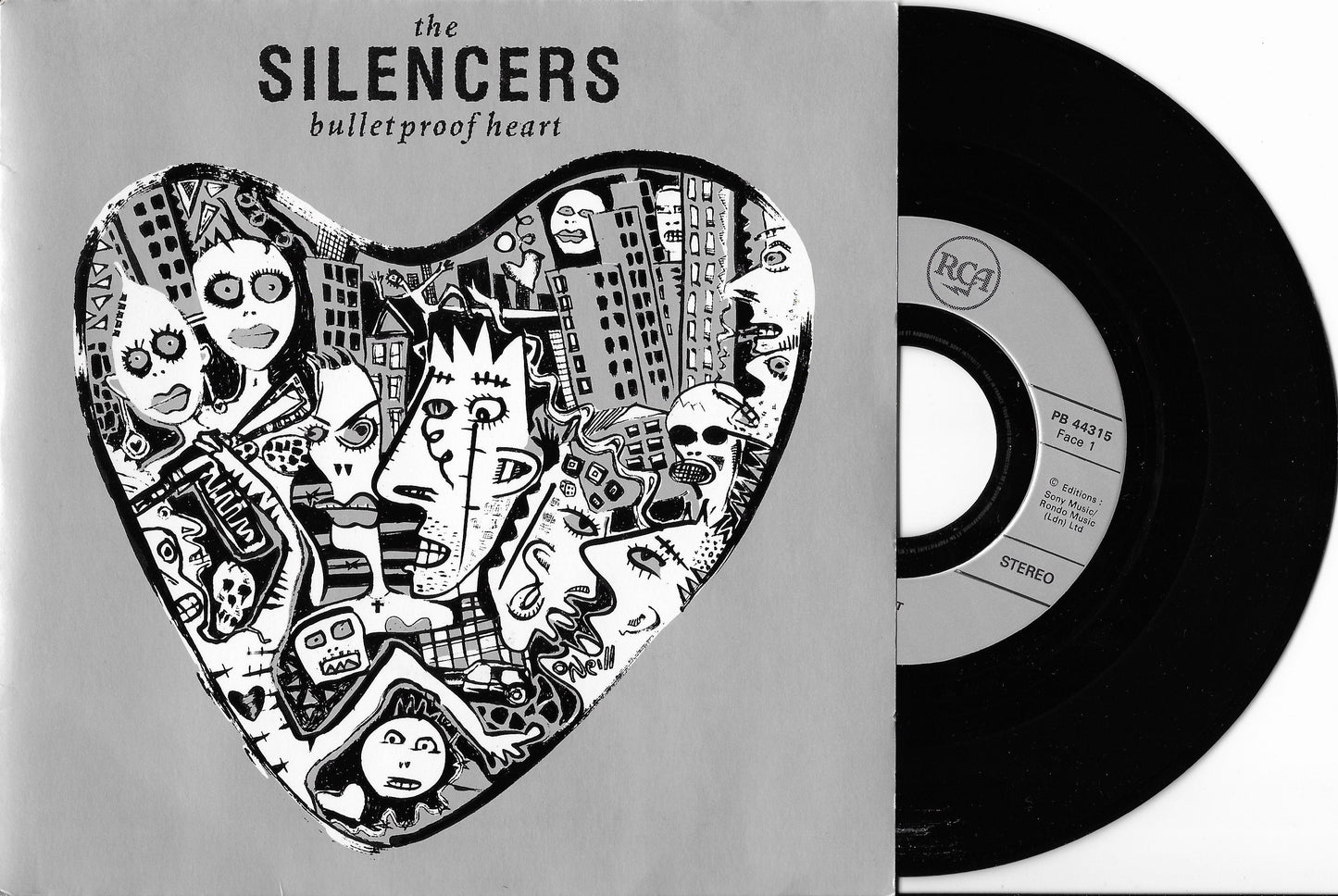 THE SILENCERS - Bulletproof Heart