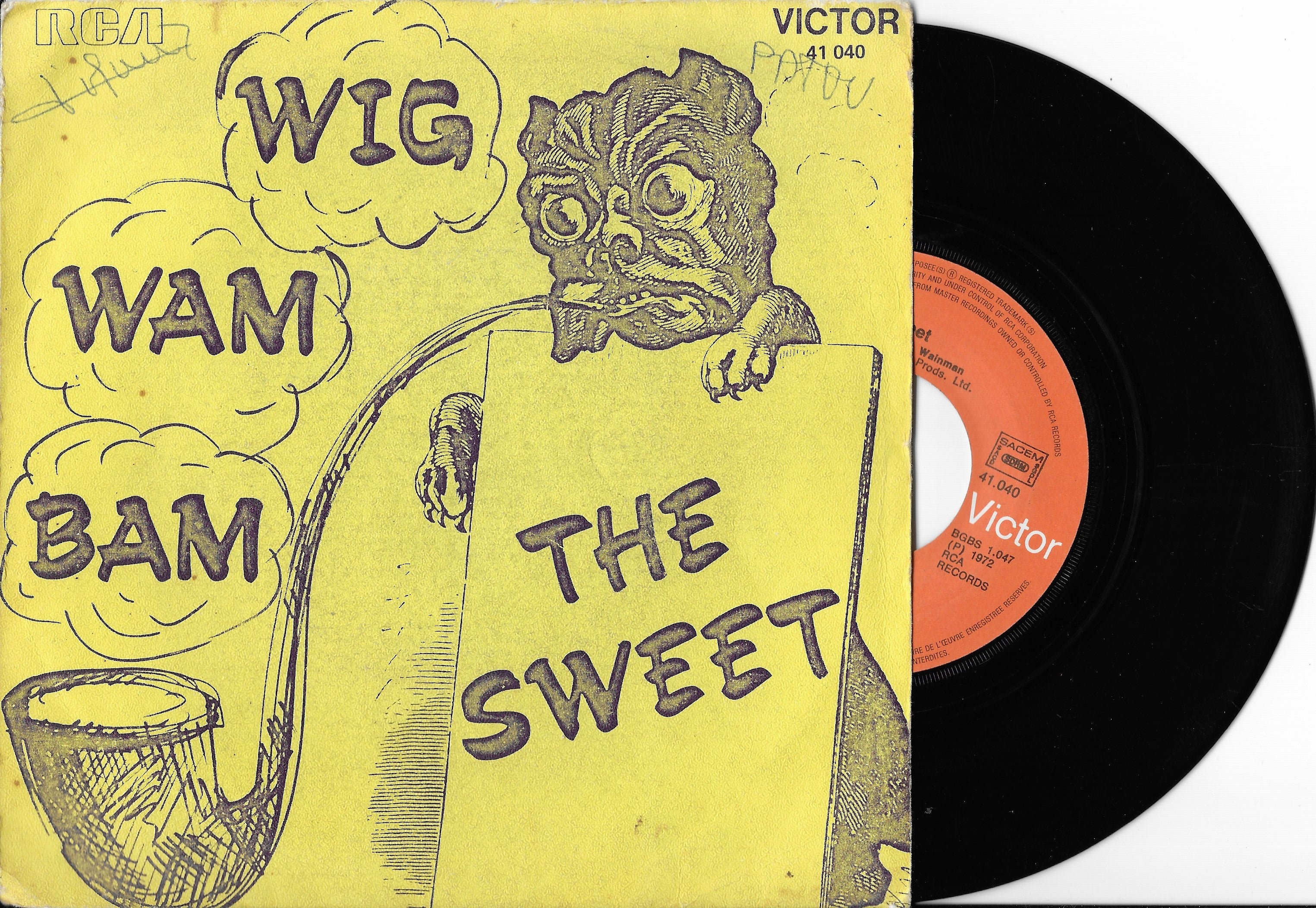 disque-vinyle-45-tours-occasion-the-sweet-wig-wam-bam-digg-o-vinyl