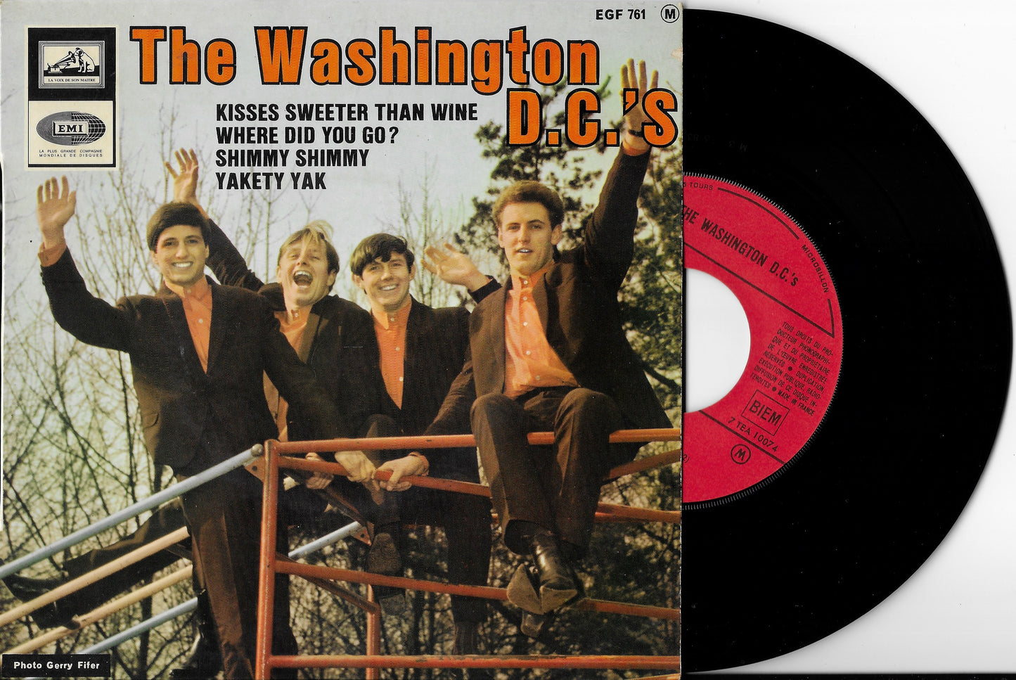 THE WASHINGTON D.C.'S - Kisses Sweeter Than Wine