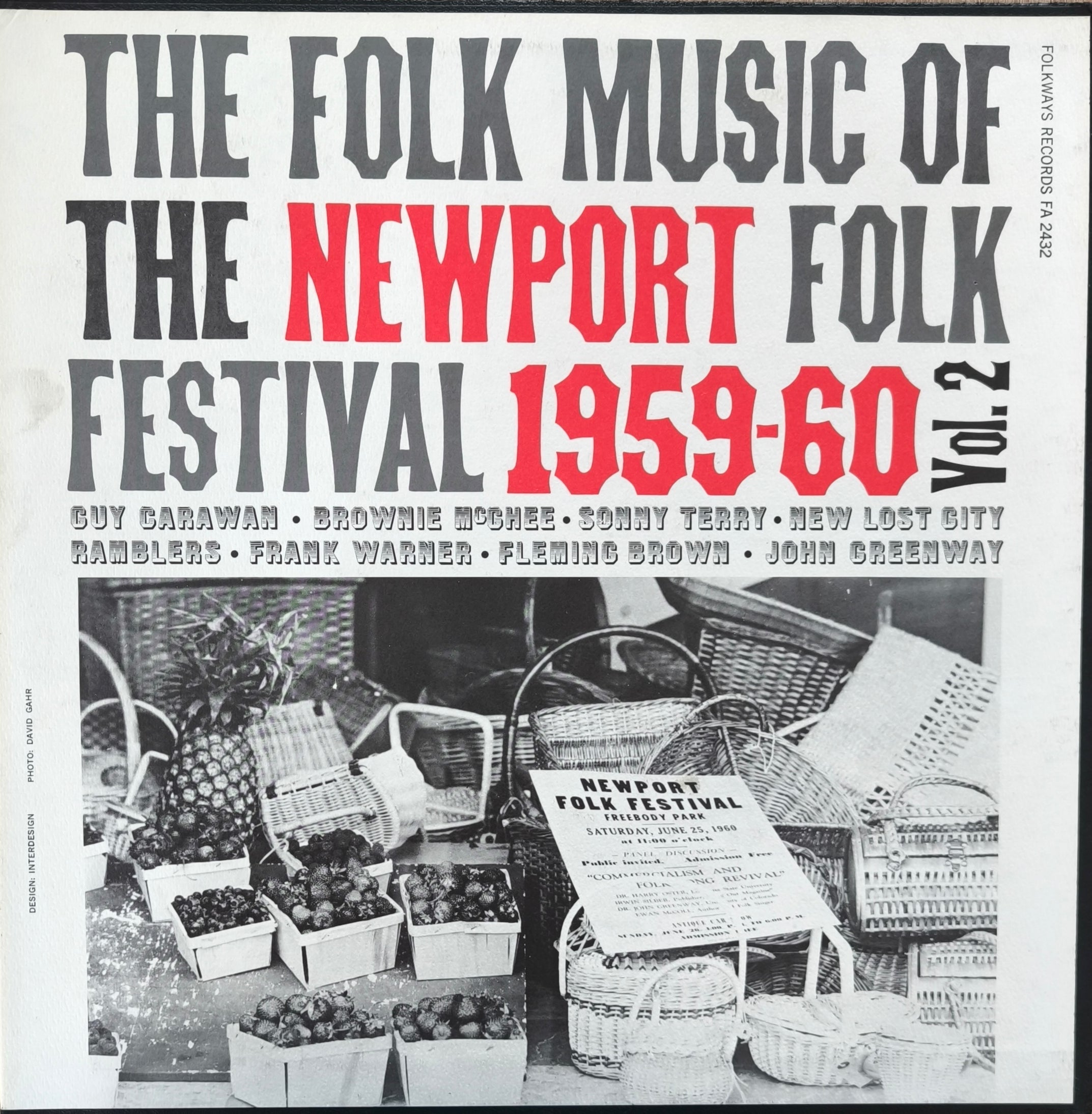 Disque Vinyle 33 Tours Occasion The Folk Music Of The Newport Folk 
