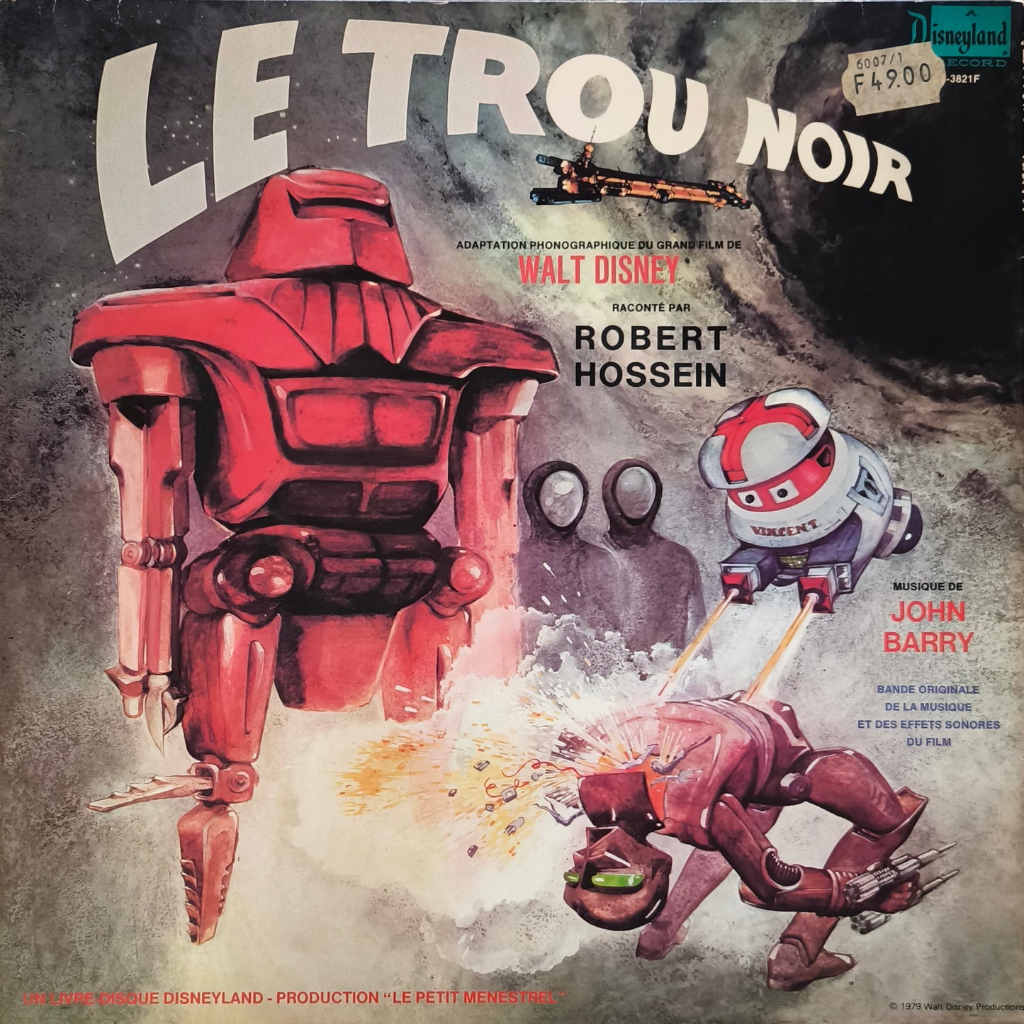 WALT DISNEY / ROBERT HOSSEIN - Le Trou Noir