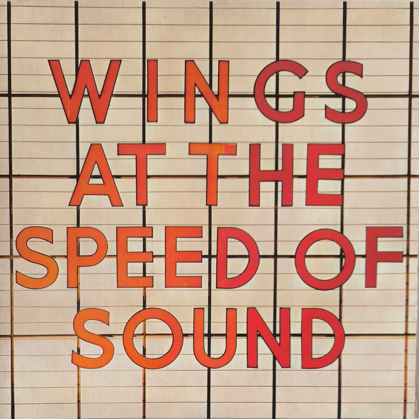 WINGS - Wings At The Speed Of Sound