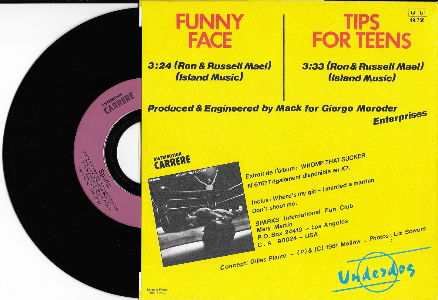 SPARKS - Funny Face / Tips For Teens