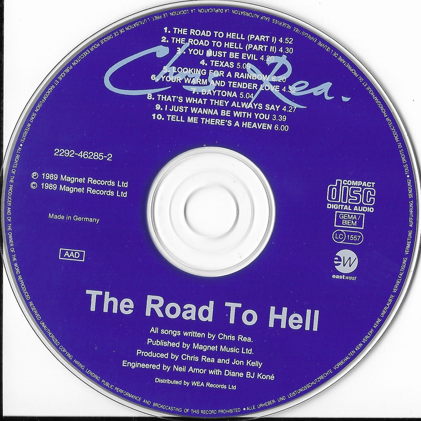 CHRIS REA - The Road To Hell