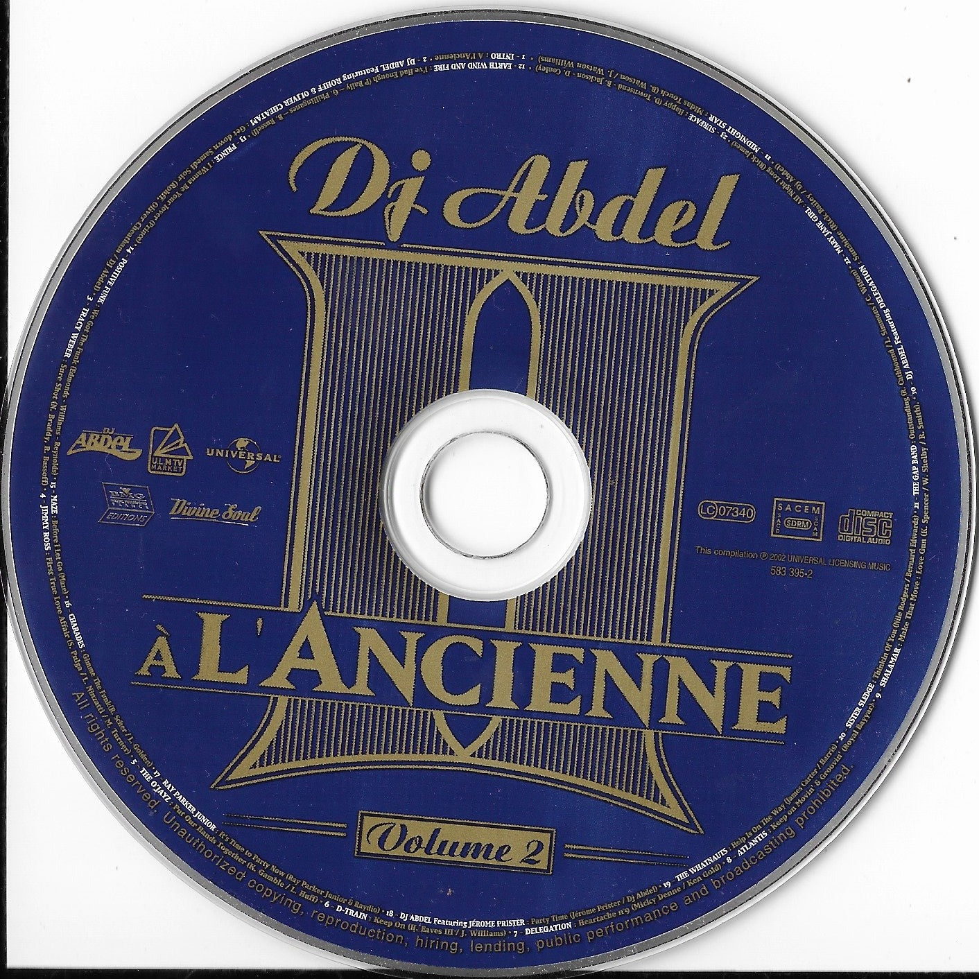 DJ ABDEL - A L'Ancienne Volume 2