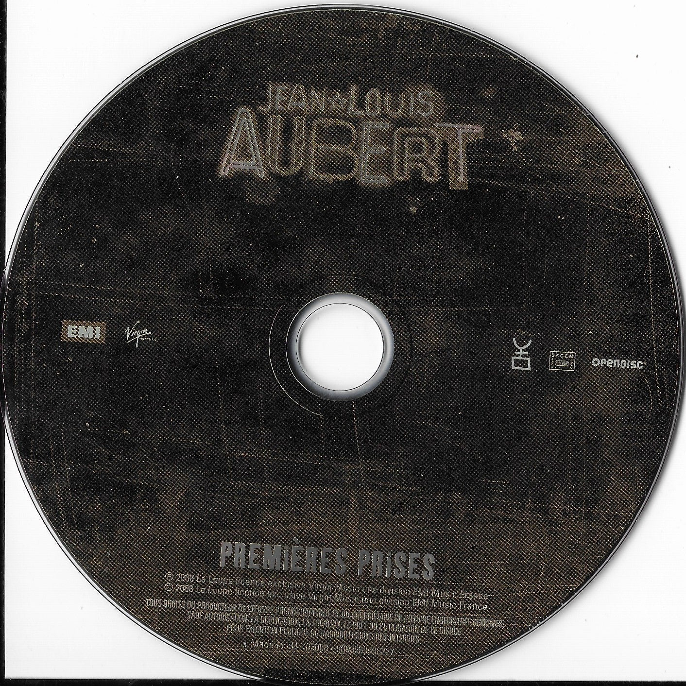 JEAN LOUIS AUBERT - Premières Prises