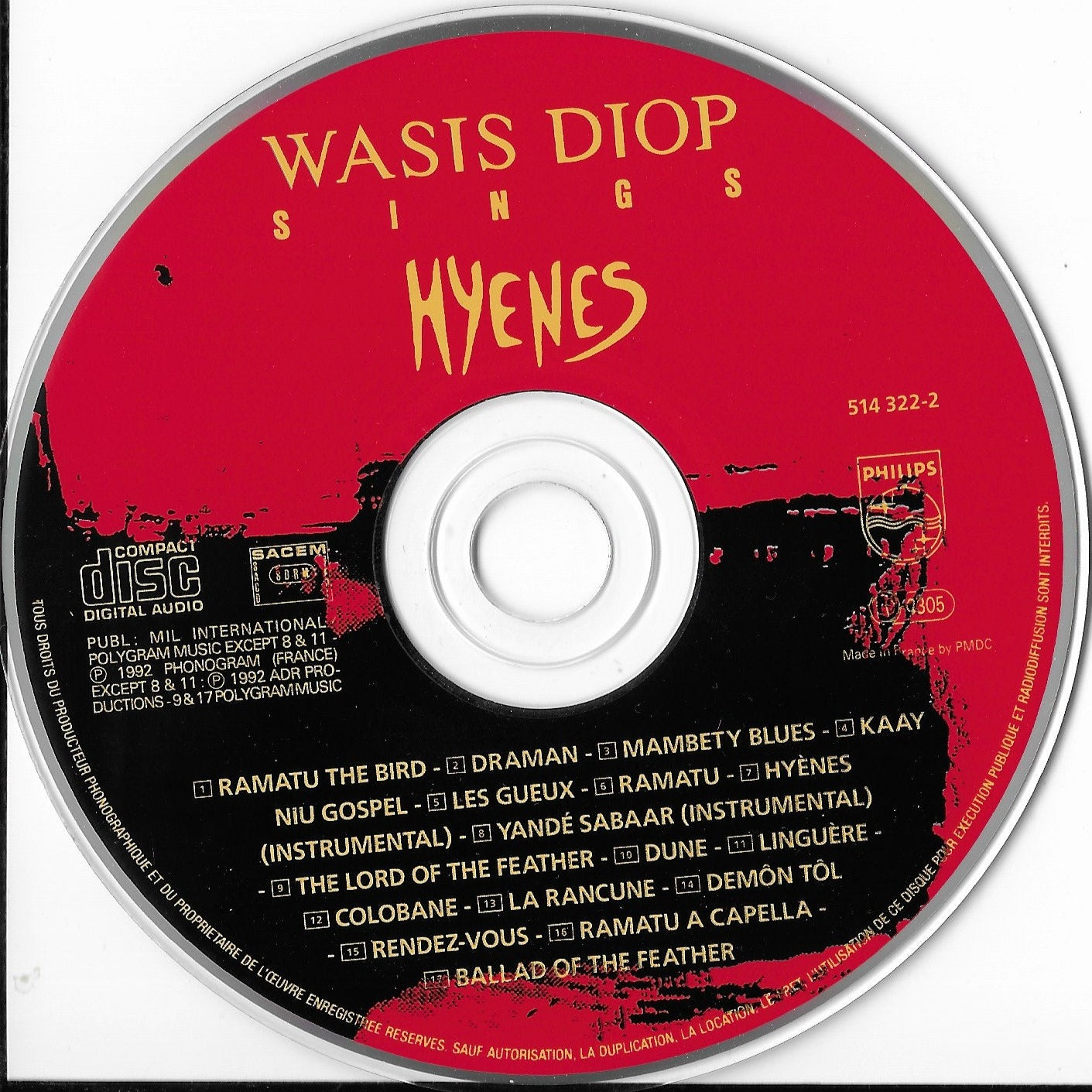 WASIS DIOP - Hyènes