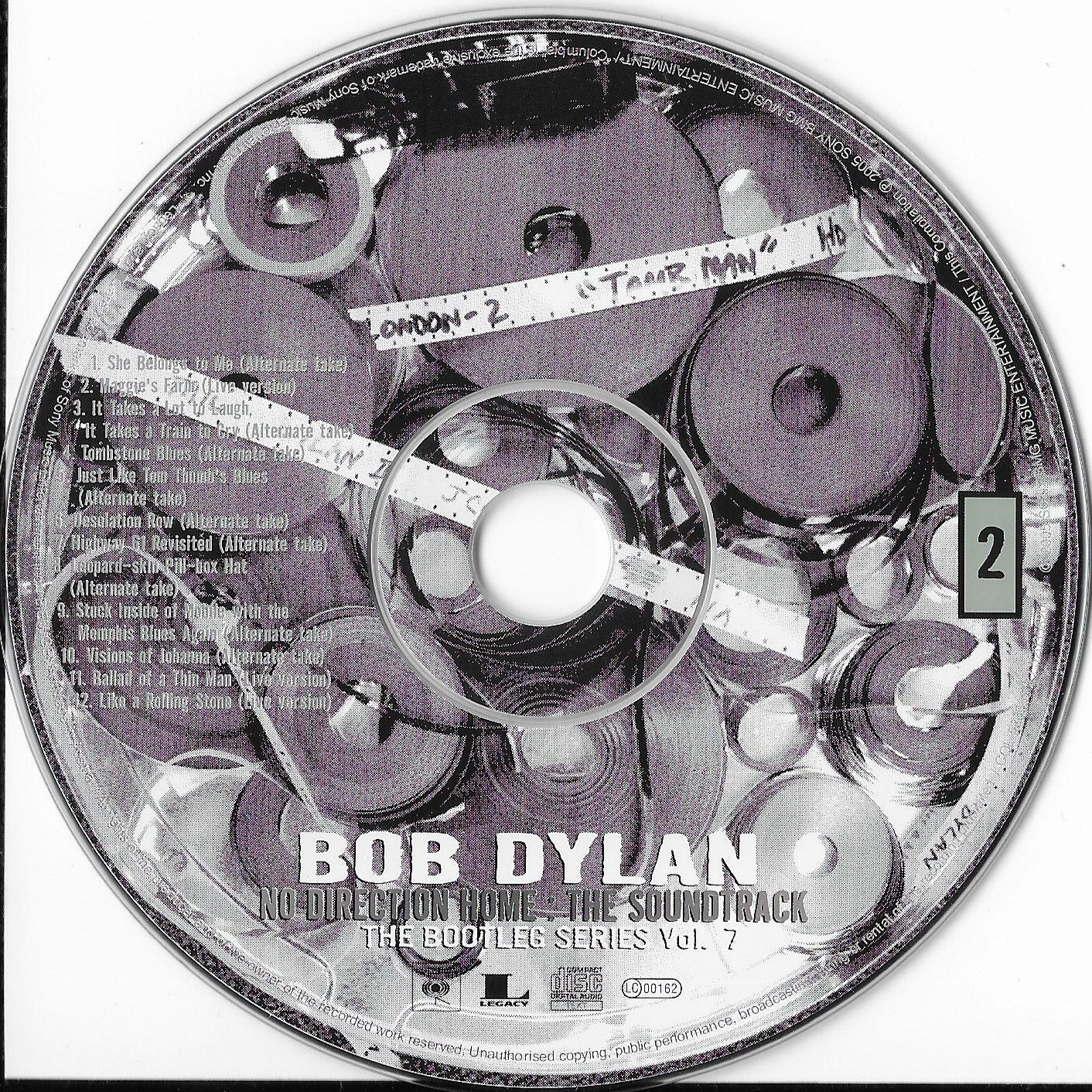 BOB DYLAN - No Direction Home: The Soundtrack (A Martin Scorsese Picture)