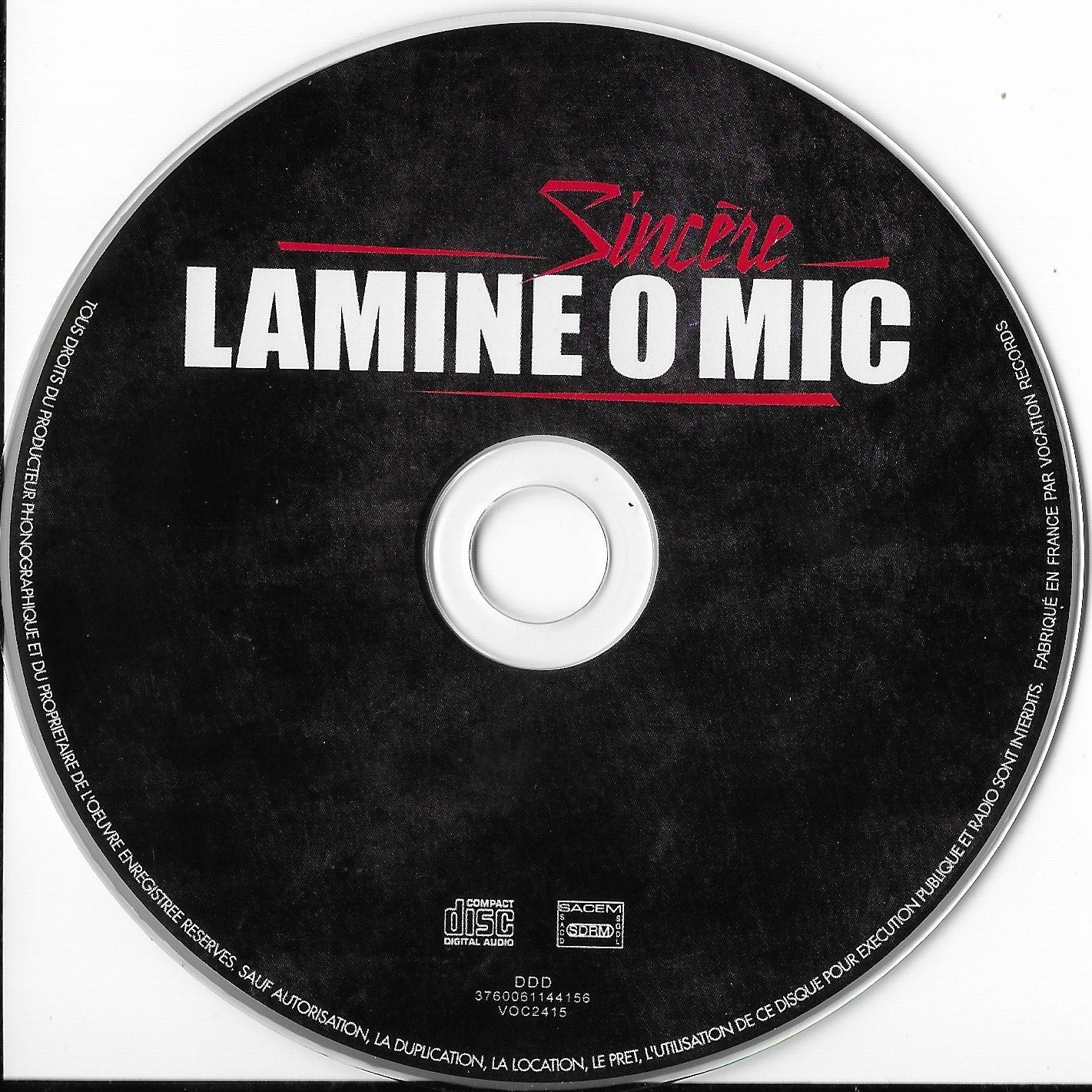 LAMINE O MIC - Sincere