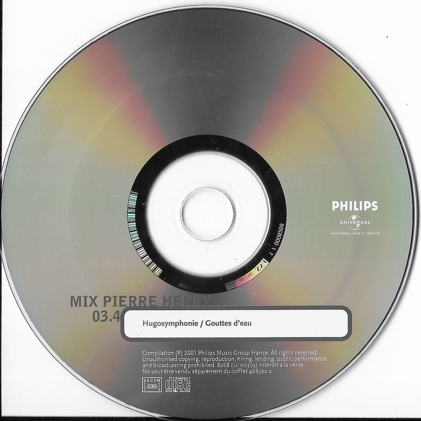PIERRE HENRY - Mix Pierre Henry 03.0 (coffret 4 CD)