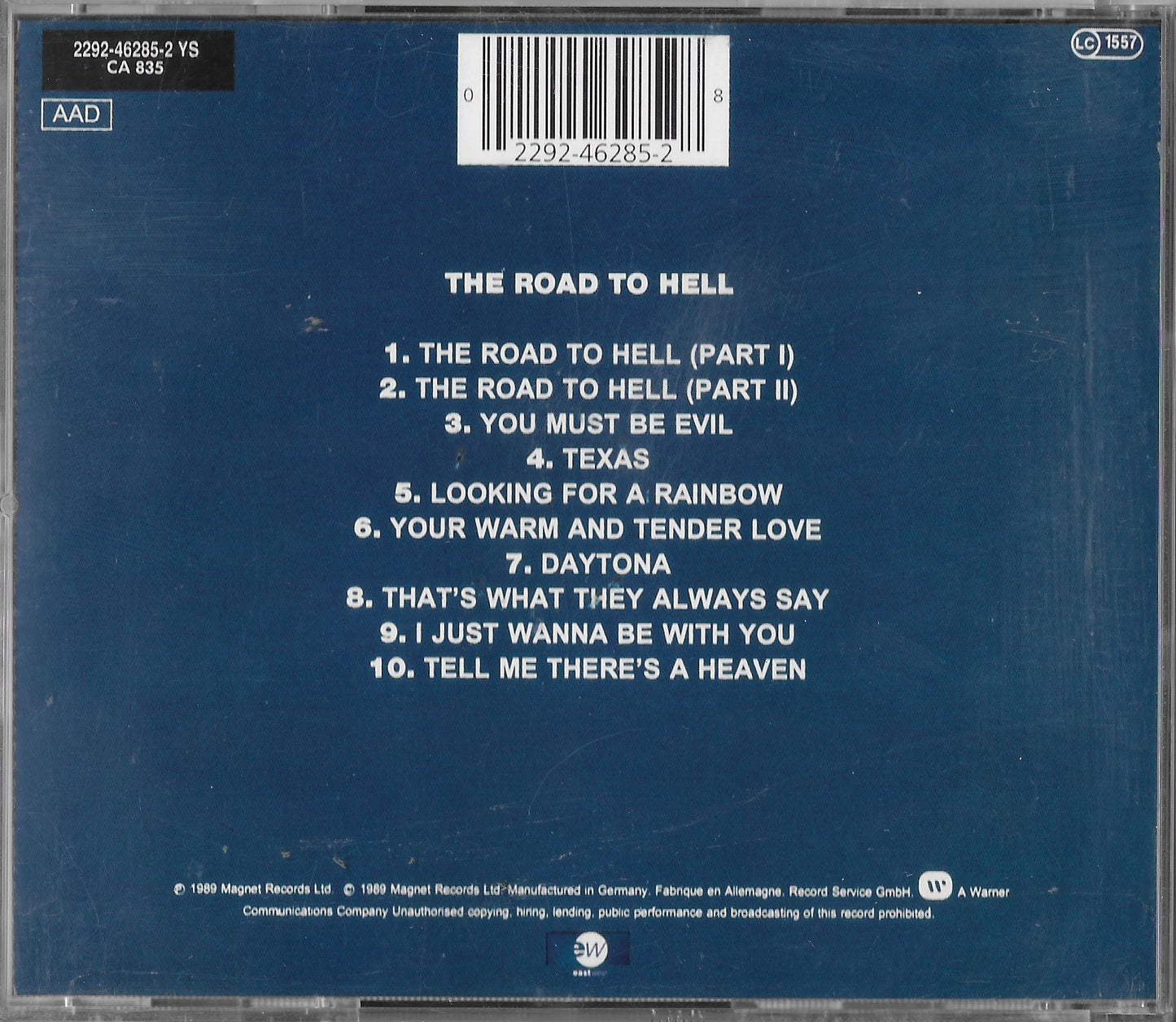 CHRIS REA - The Road To Hell