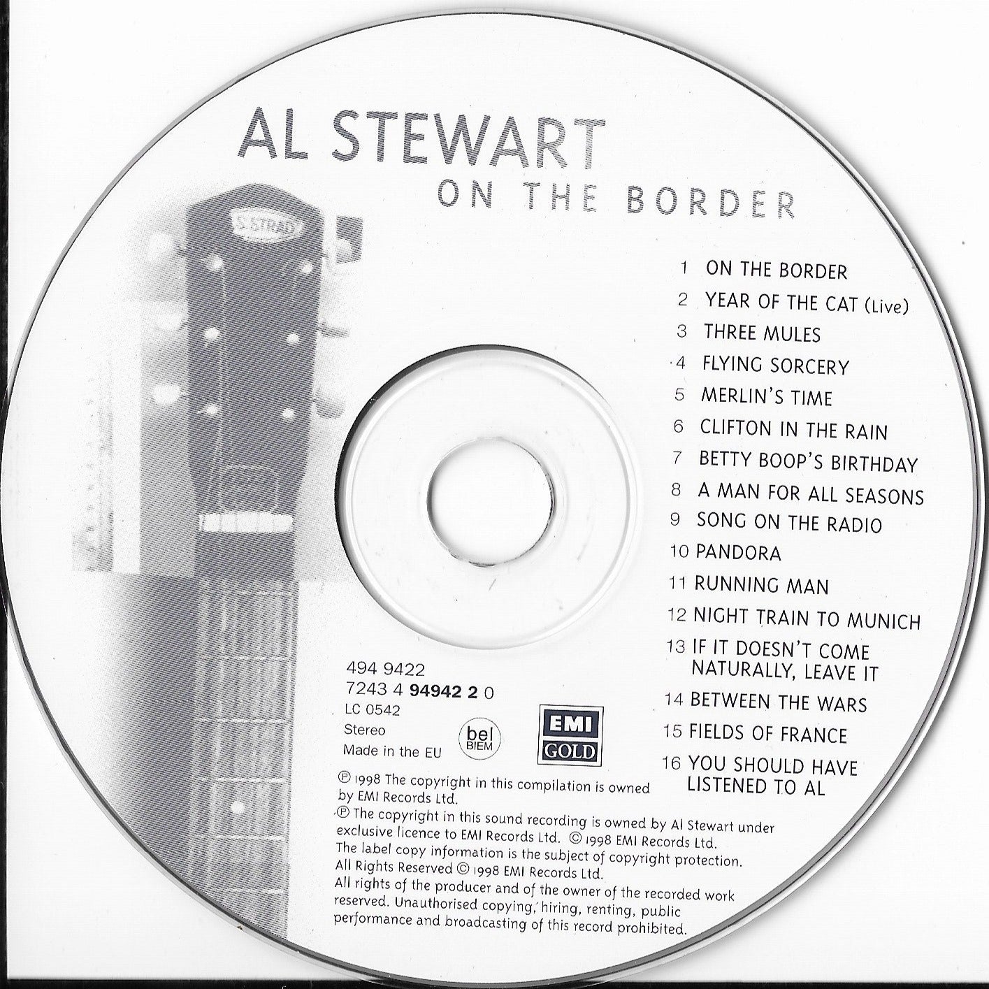 AL STEWART - On The Border