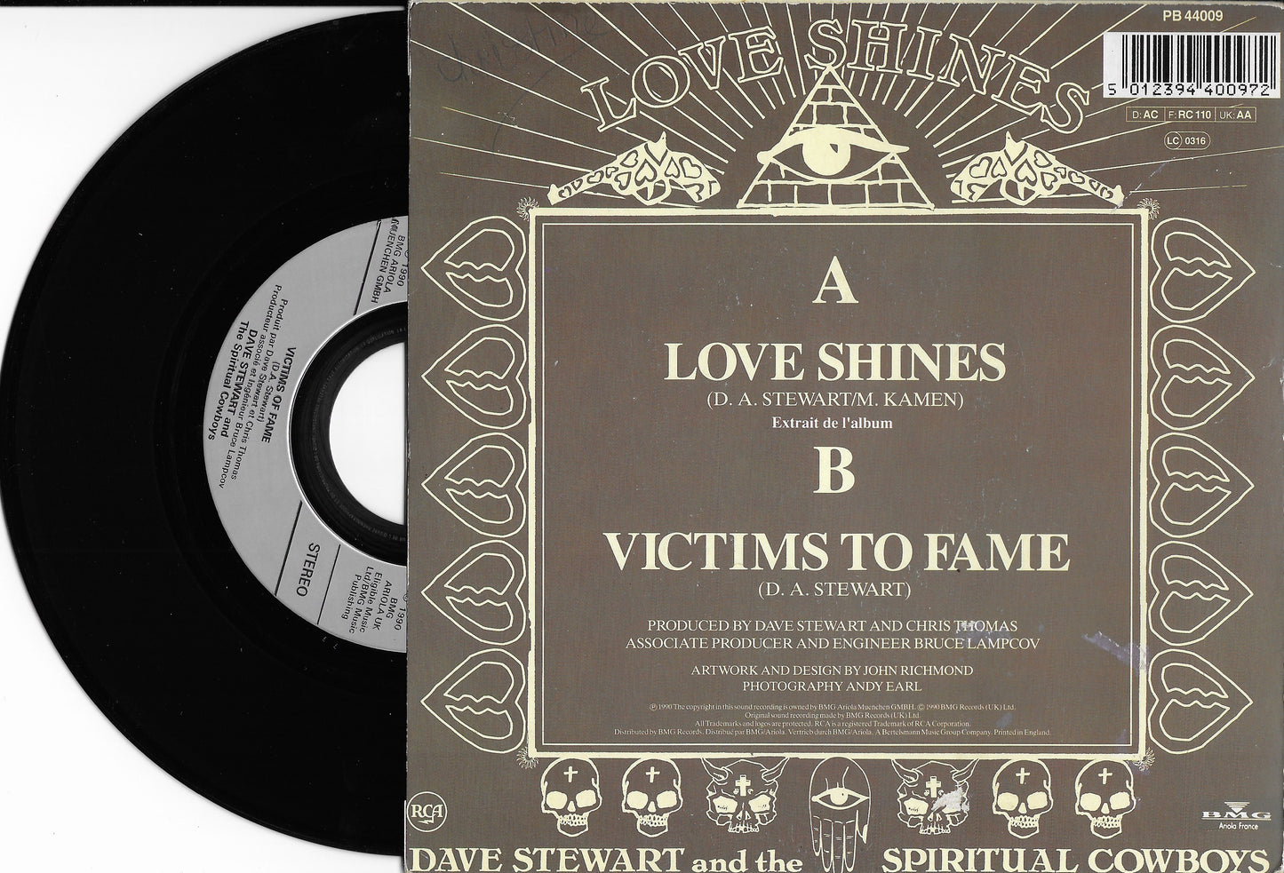 DAVE STEWART AND THE SPIRITUAL COWBOYS - Love Shines